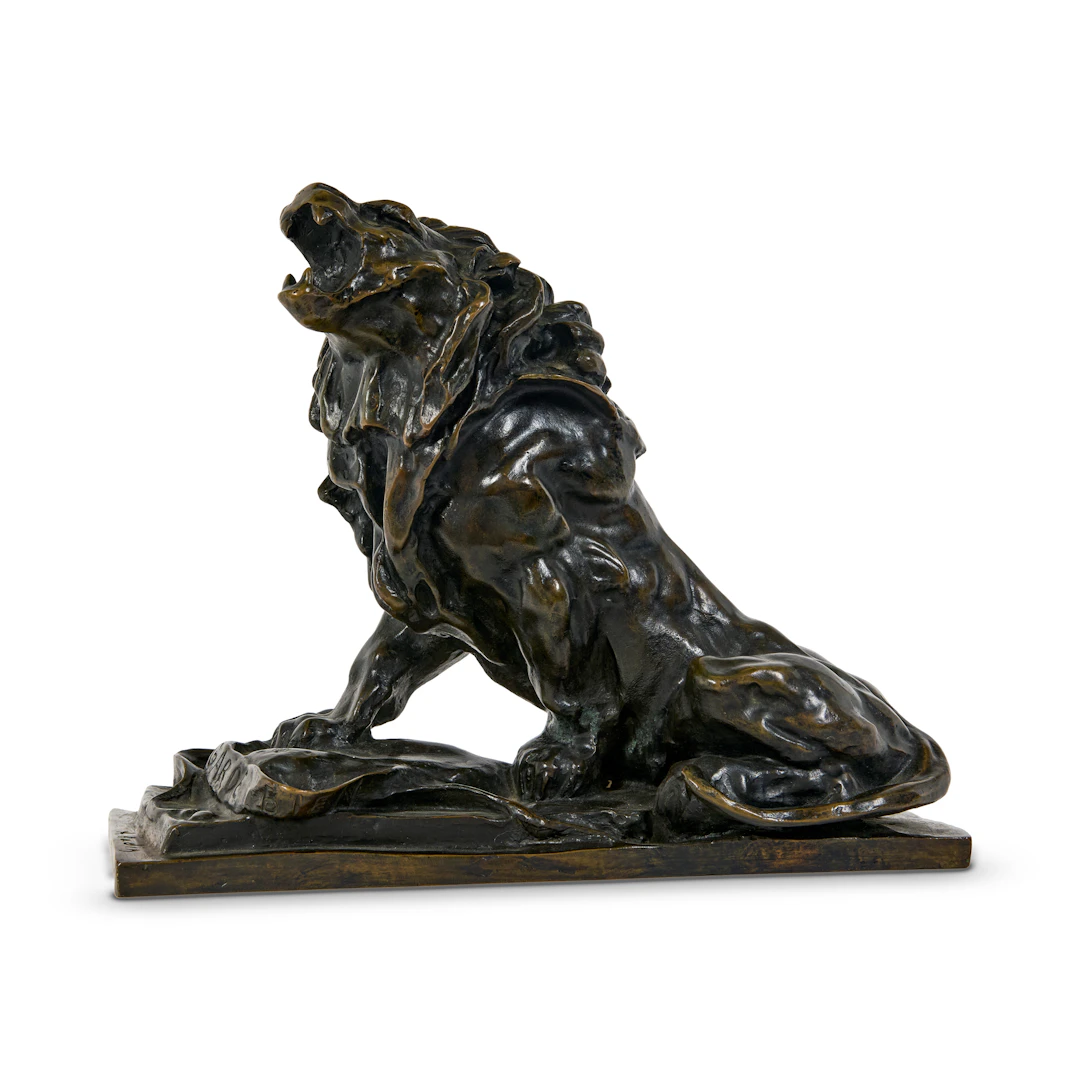 *D'après Auguste RODIN Le Lion qui Pleure