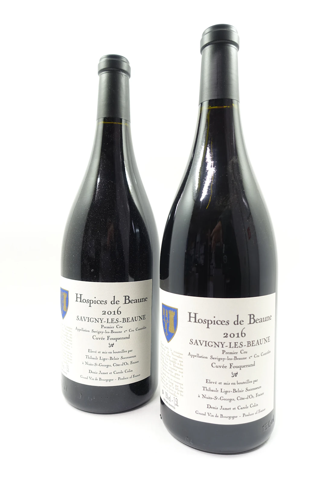 6 mags SAVIGNY LES BEAUNE 2016 (rouge) 1er Cru Cuvée Fouquerand. Hospices