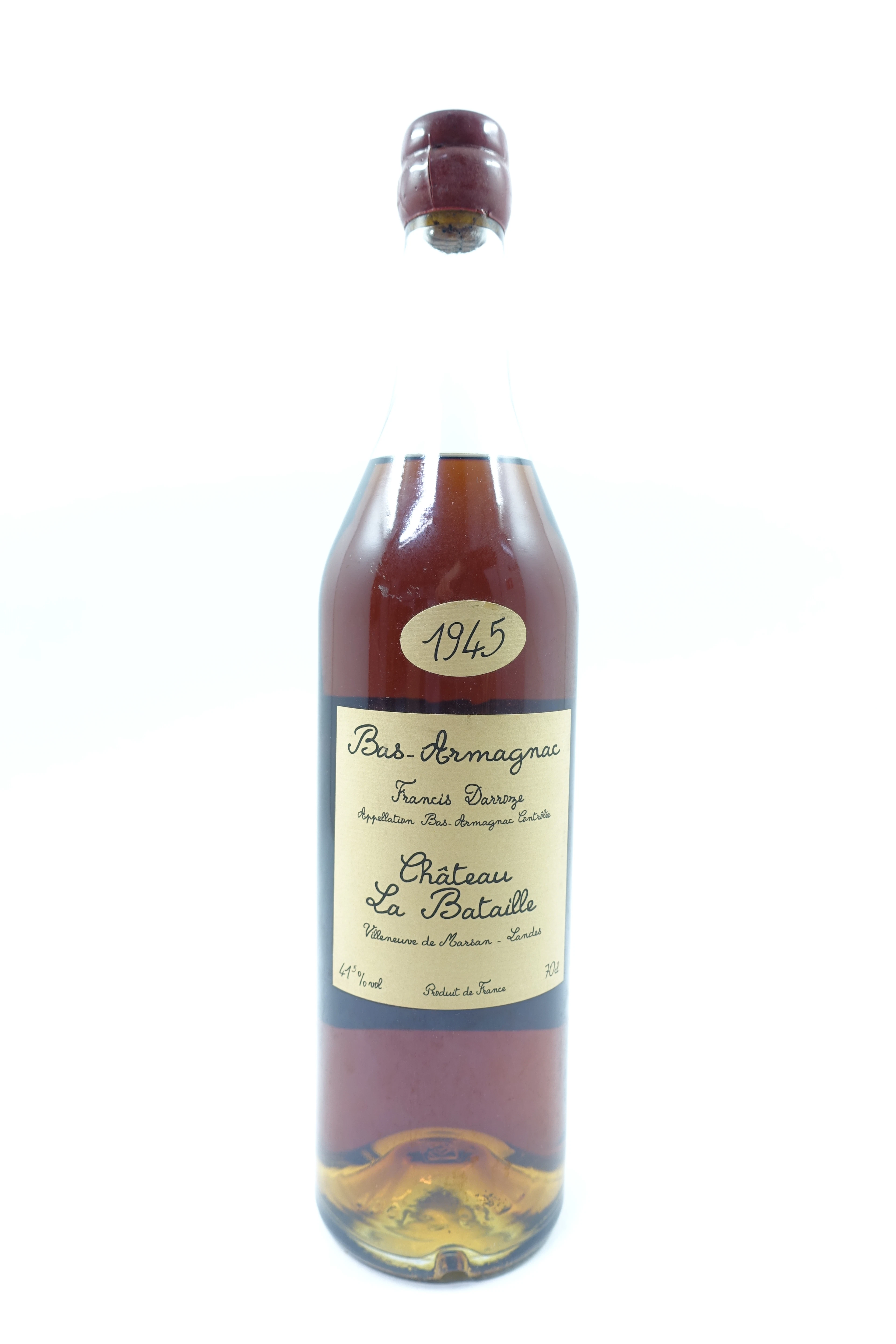1 bt BAS ARMAGNAC DARROZE 1945 Château La Bataille