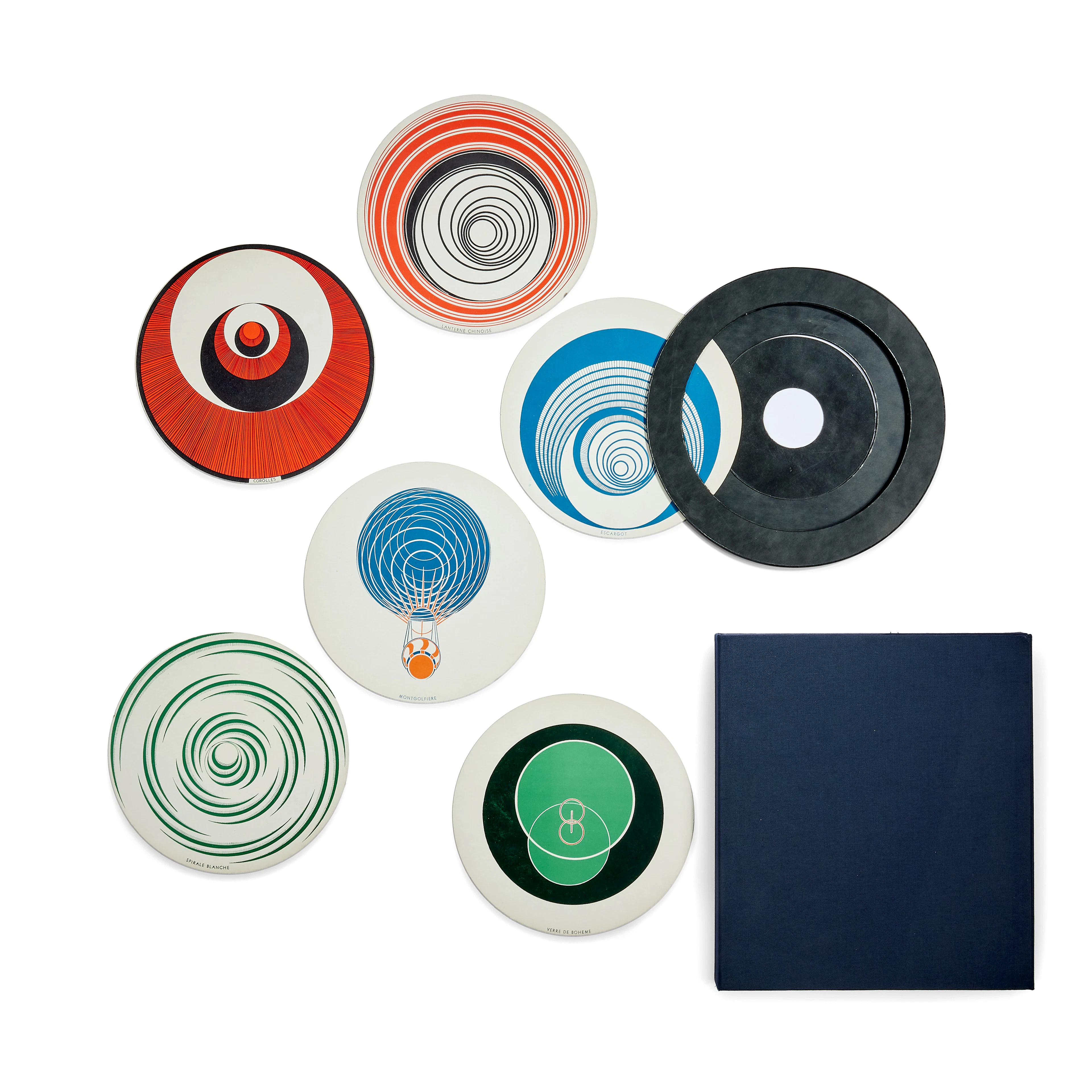 Marcel DUCHAMP 1887-1968 Rotoreliefs (Disques Optiques) - 1935 / 1953