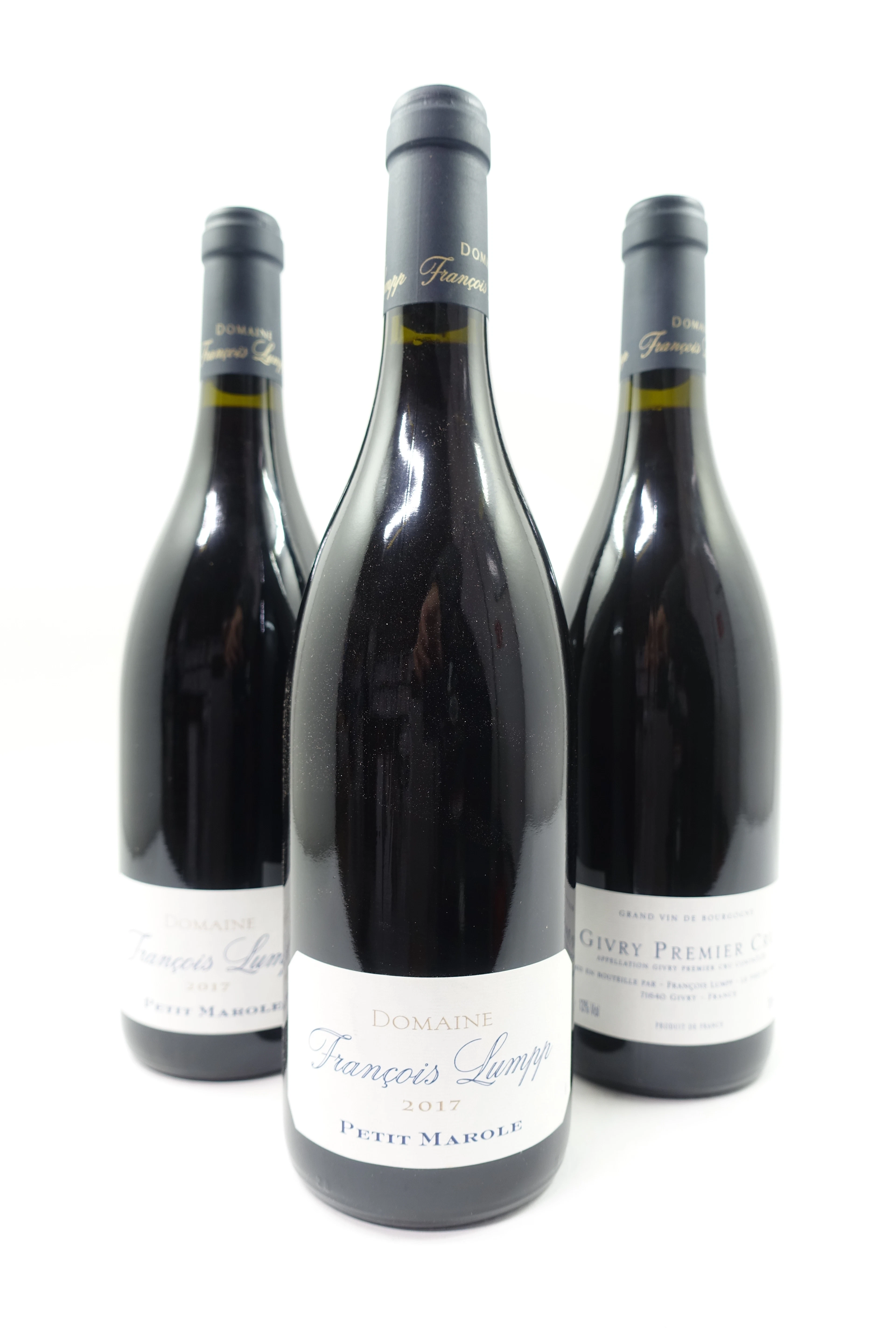 12 bts GIVRY 2017 (rouge) 1er Cru Peit Marole. Domaine François Lumpp