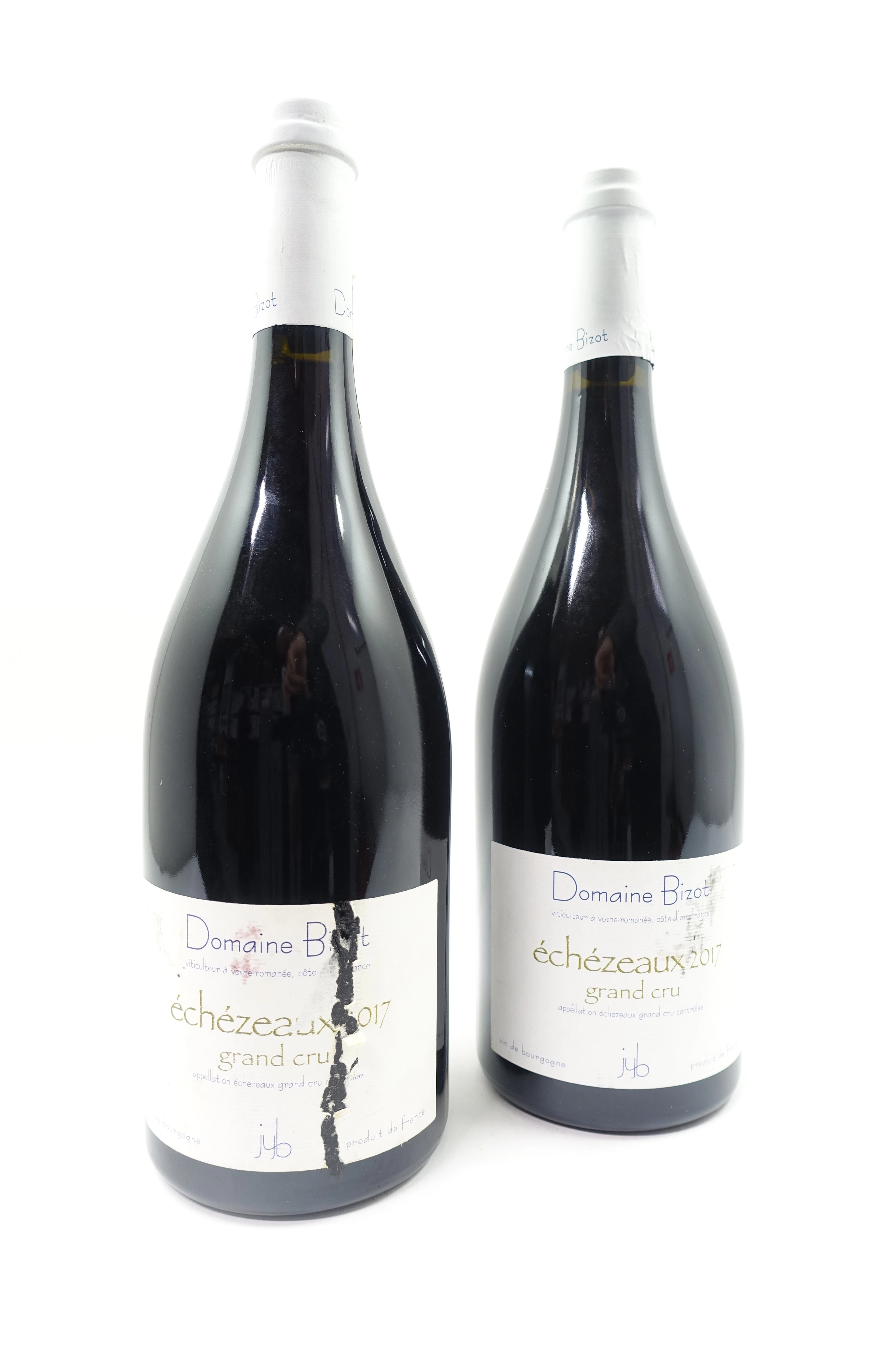 2 bts ECHEZEAUX 2017 Grand Cru. Domaine Bizot