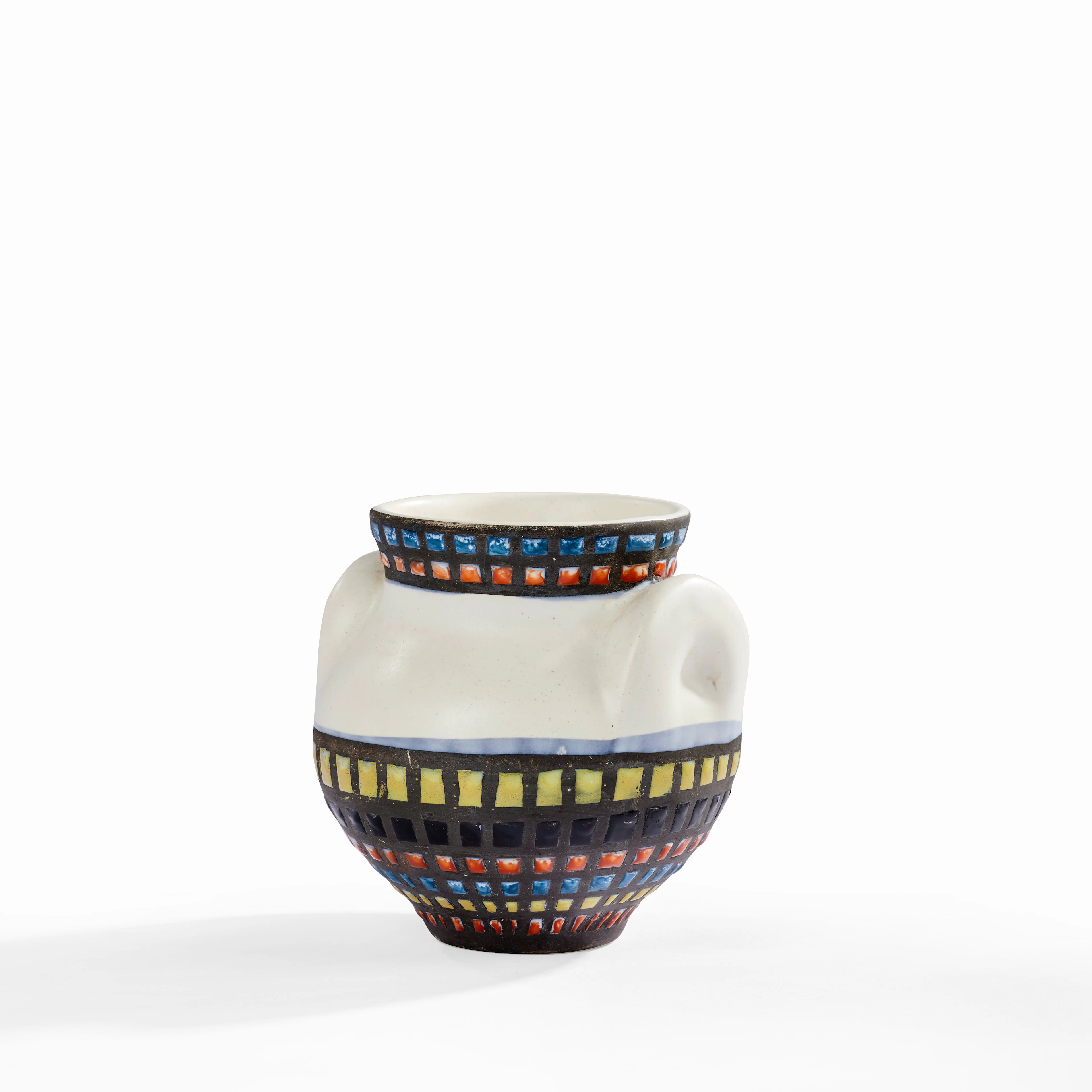 Roger CAPRON (Français - 1922-2006) Vase dit "à oreilles" - 1959