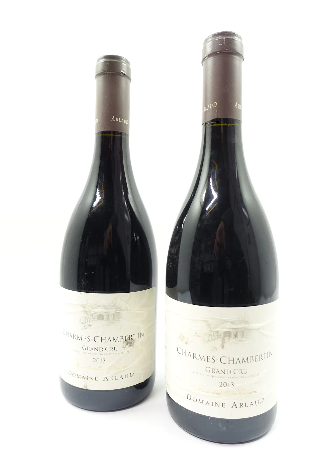 2 bts CHARMES CHAMBERTIN 2013 Grand Cru. Domaine Arlaud