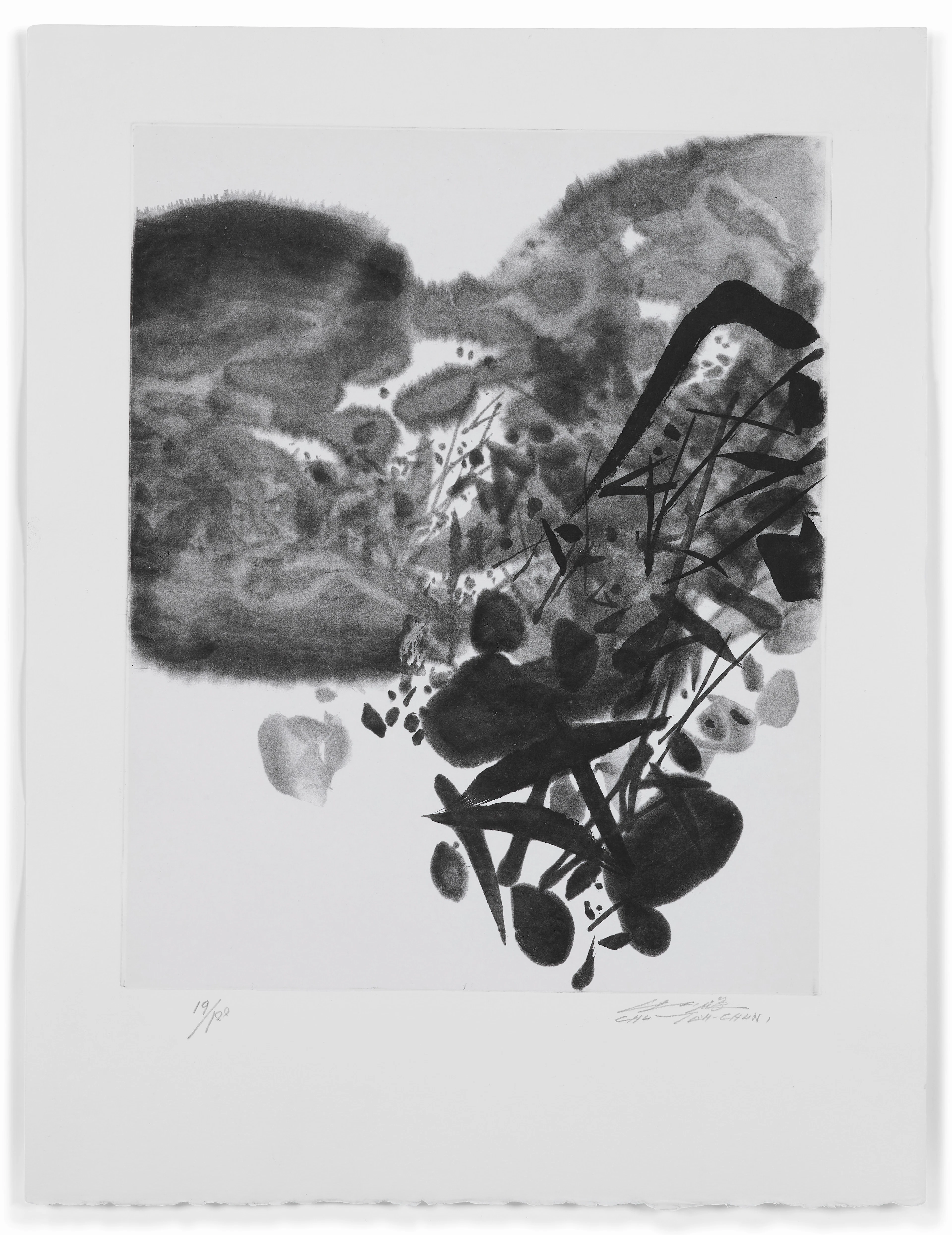 CHU Teh-Chun 1920 - 2015 Sans titre - 2007