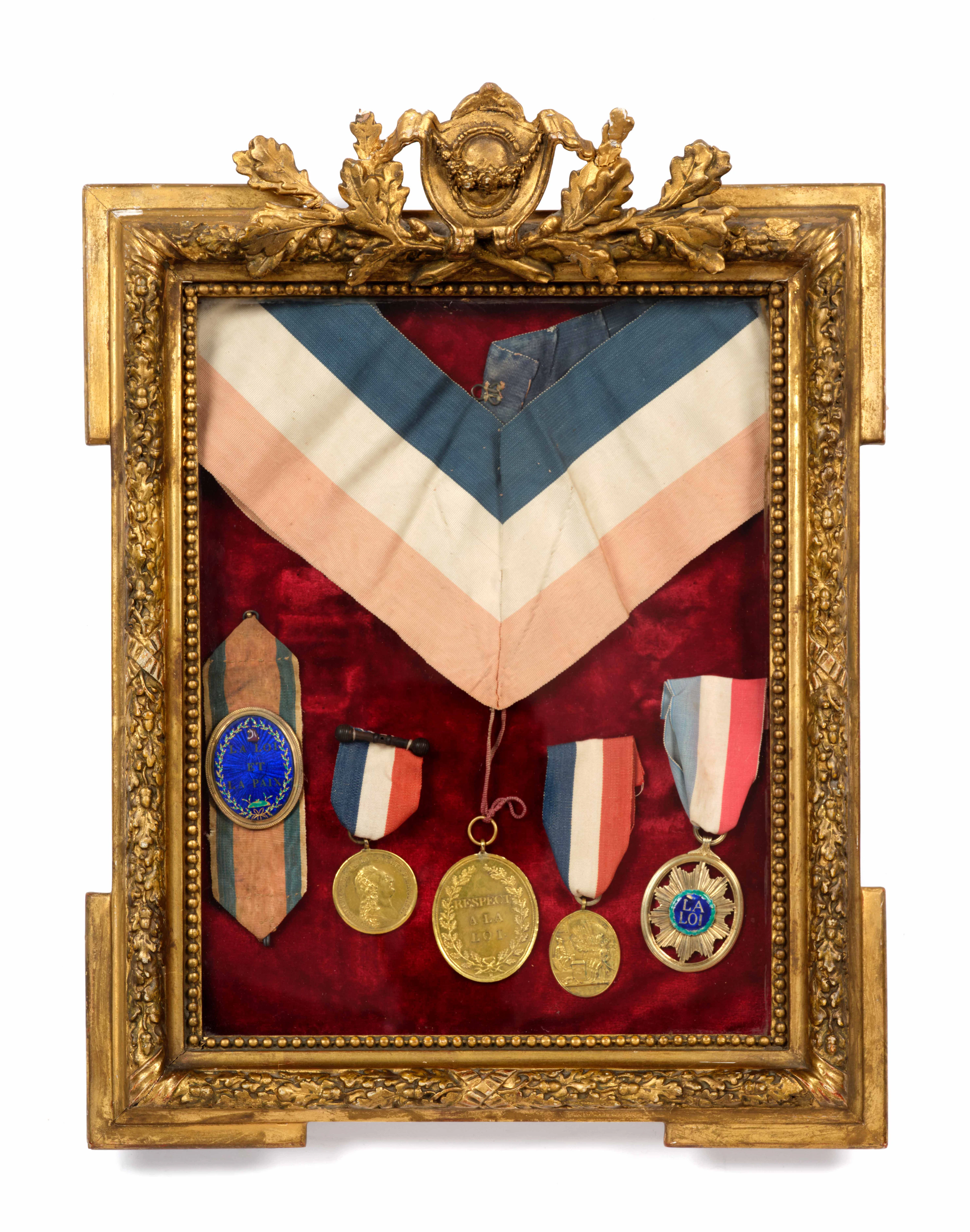 CADRE COMMÉMORATIF DE LA RÉVOLUTION FRANCAISE