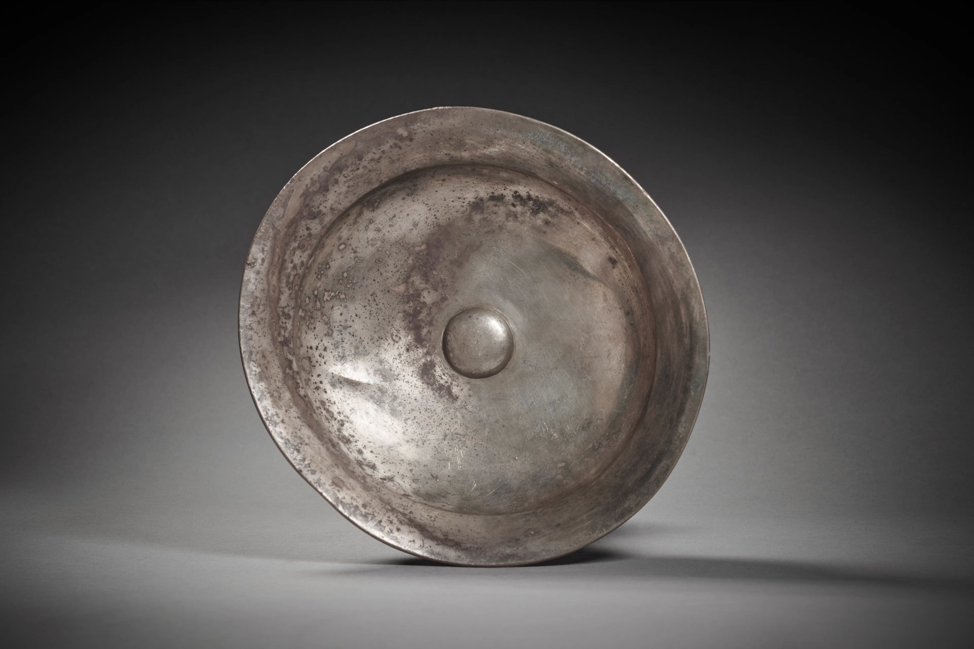 A Greek silver bowl