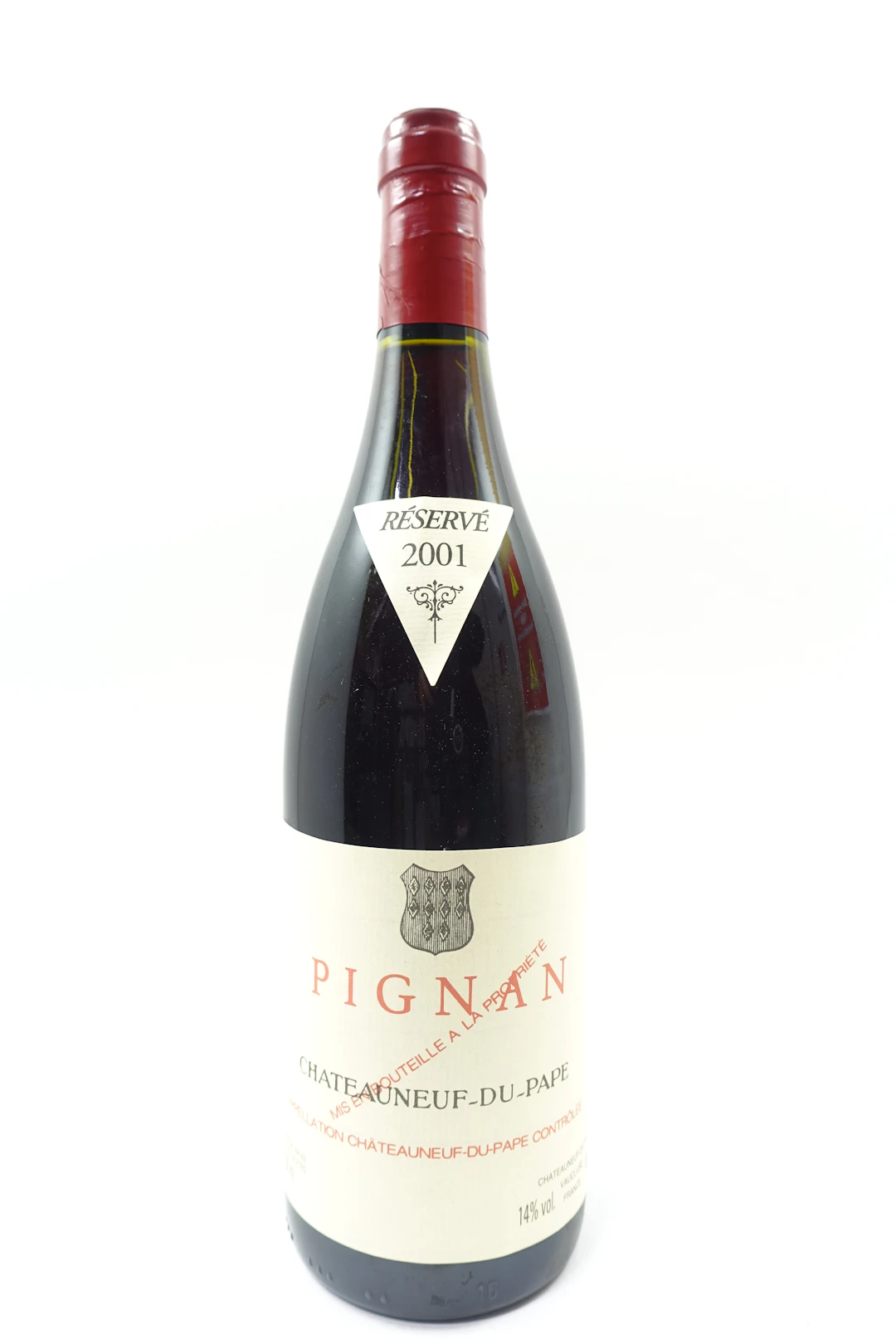 1 bt CHATEAUNEUF DU PAPE 2001 Pignan