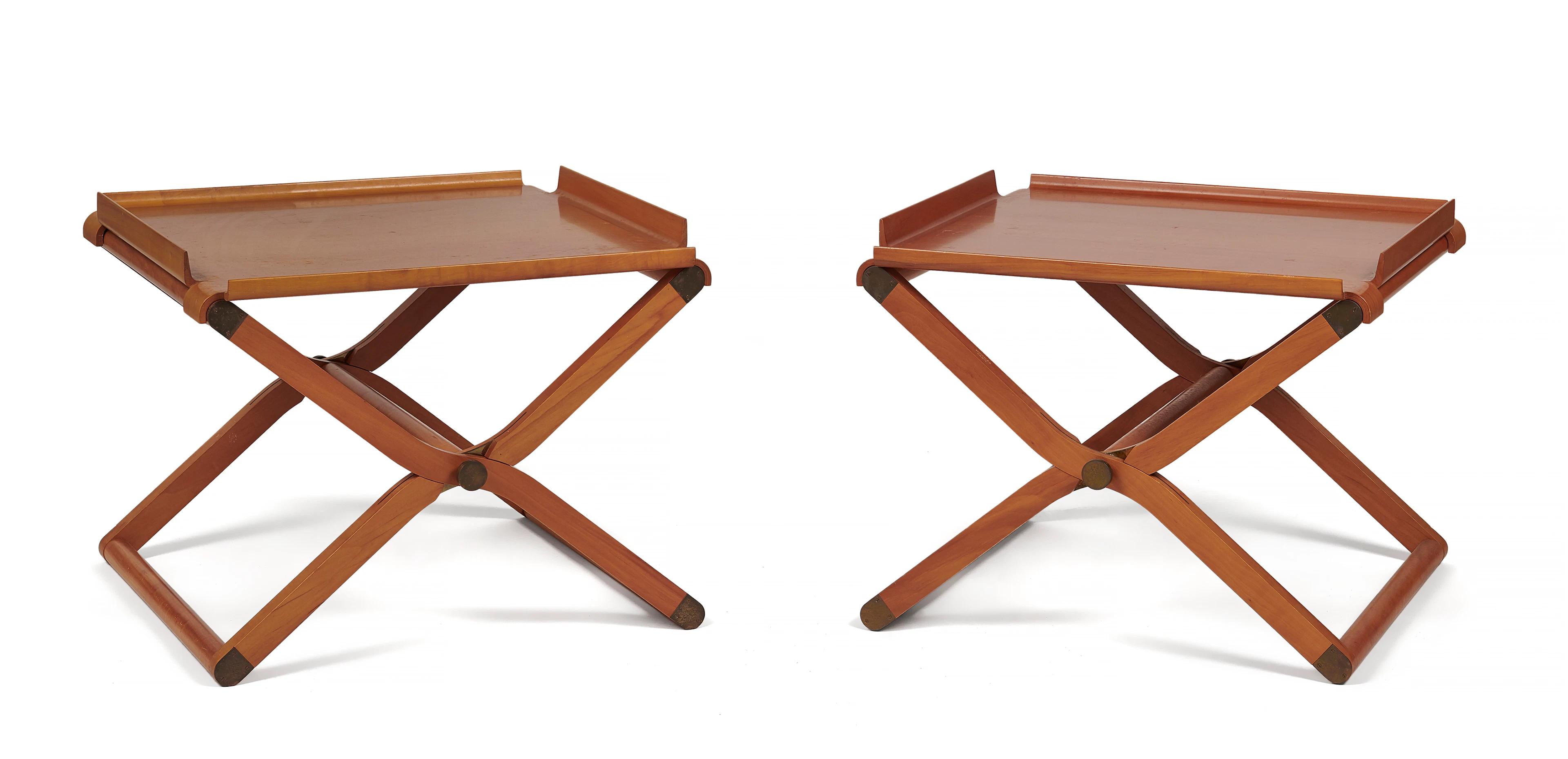 HERMÈS PIPPA Two folding side tables