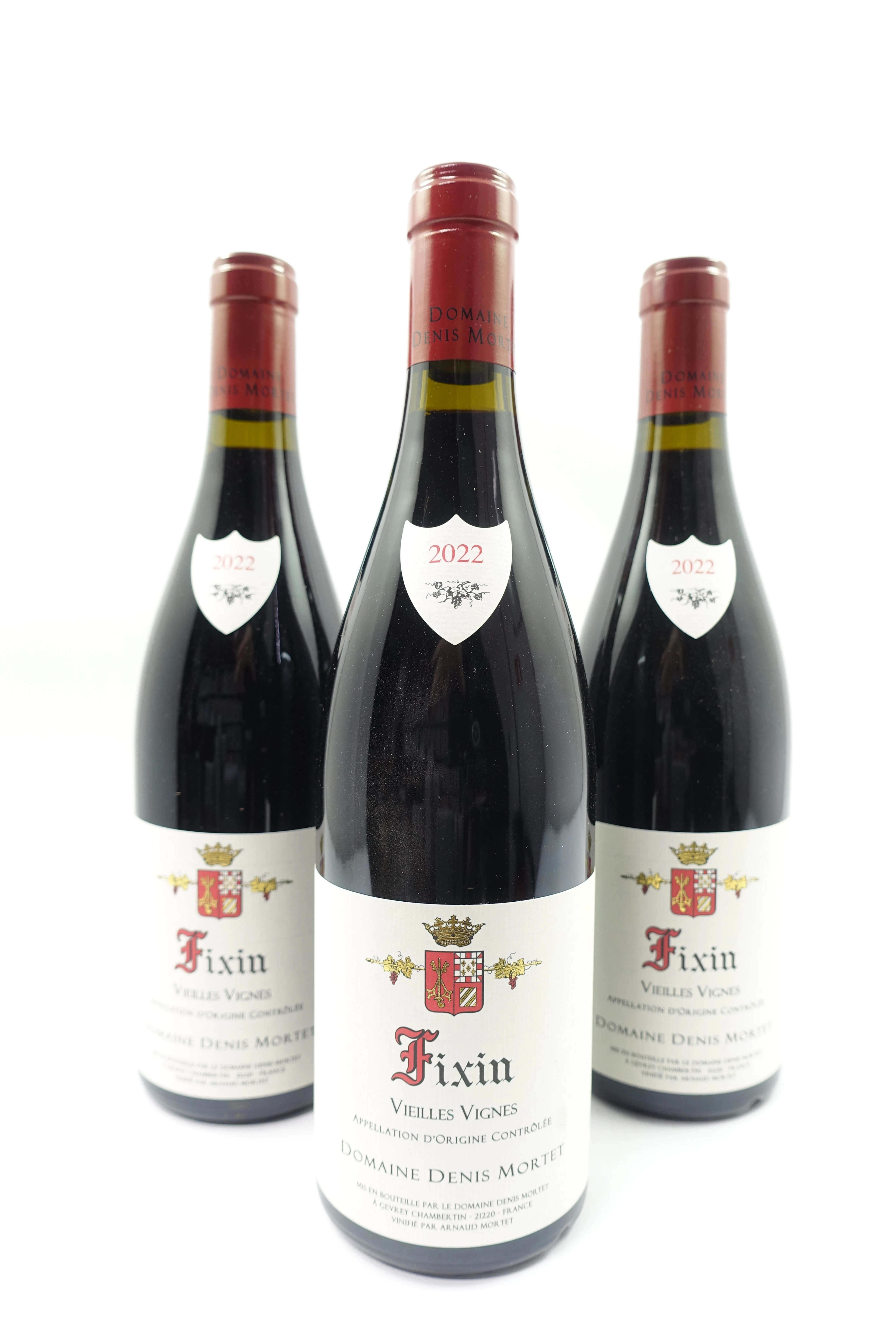 6 bts FIXIN 2022 Vieilles Vignes. Domaine Denis Mortet