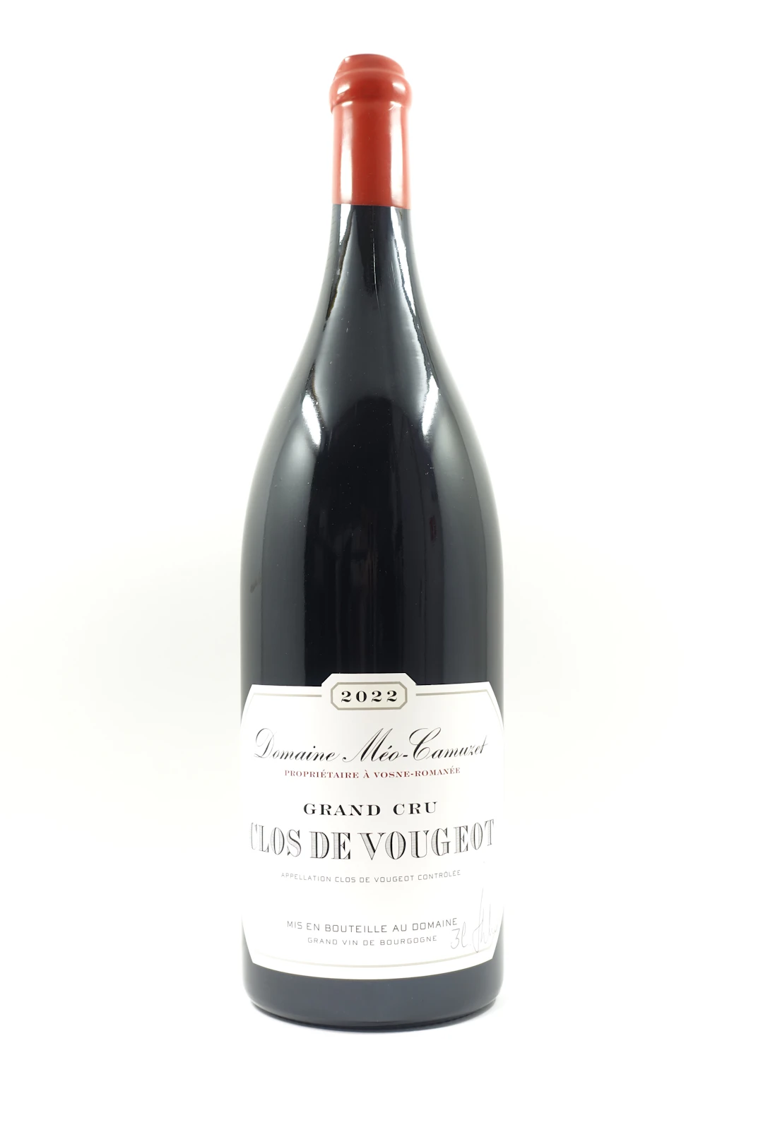 1 jéroboam CLOS DE VOUGEOT 2022 Grand Cru. Domaine Méo Camuzet