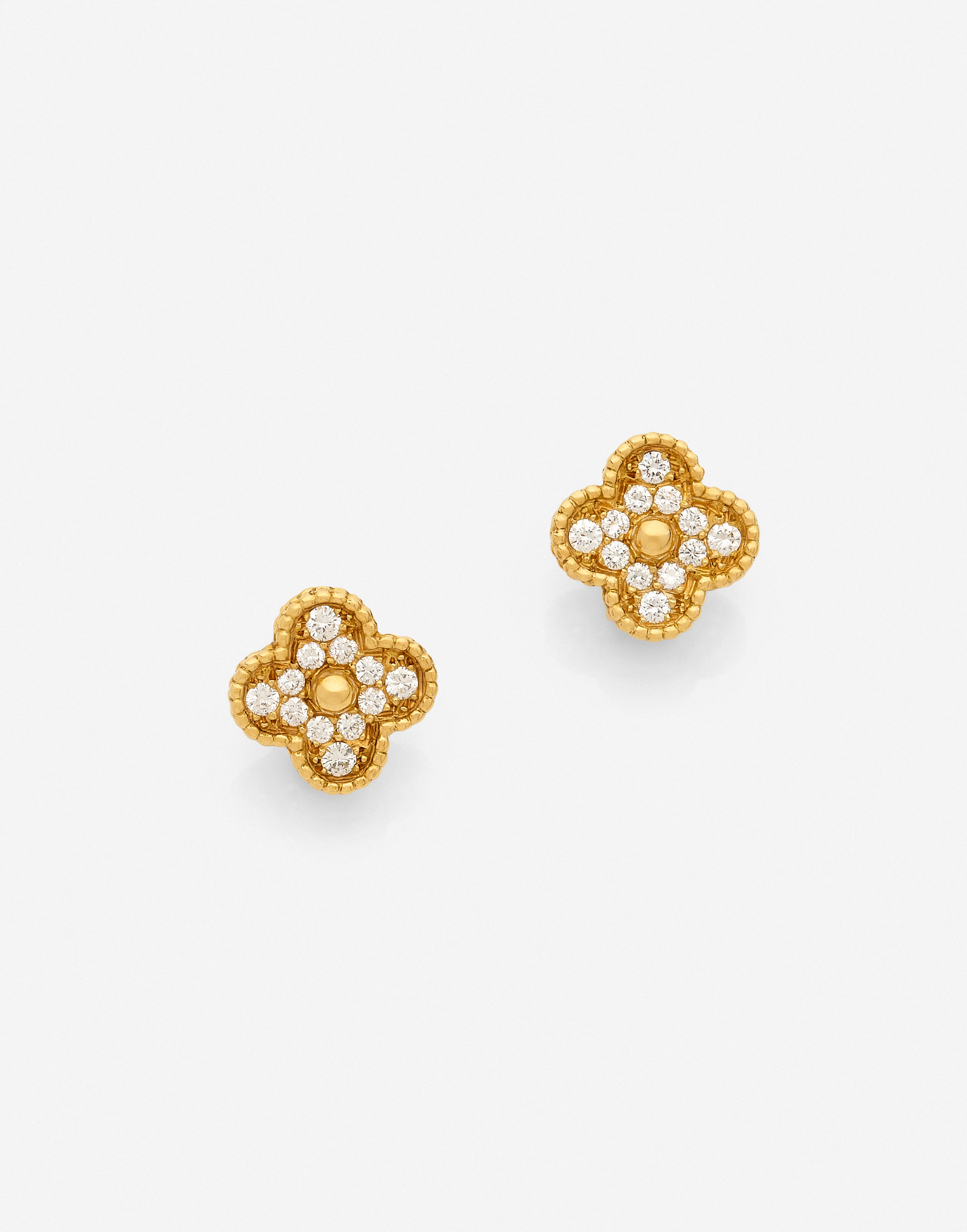 ÉCRIN D'UNE ÉLÉGANTE - PART. III Attribué à VAN CLEEF & ARPELS - Paire