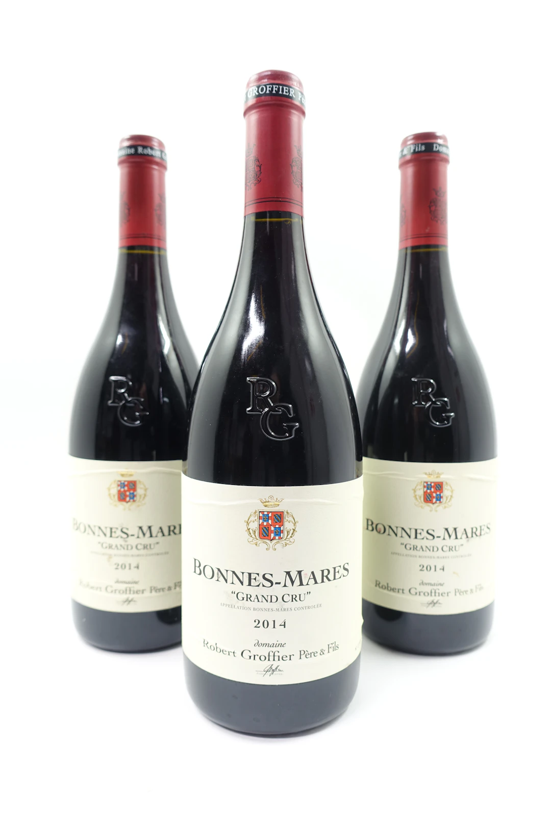 3 bts BONNES MARES 2014 Grand Cru. Robert Groffier & Fils