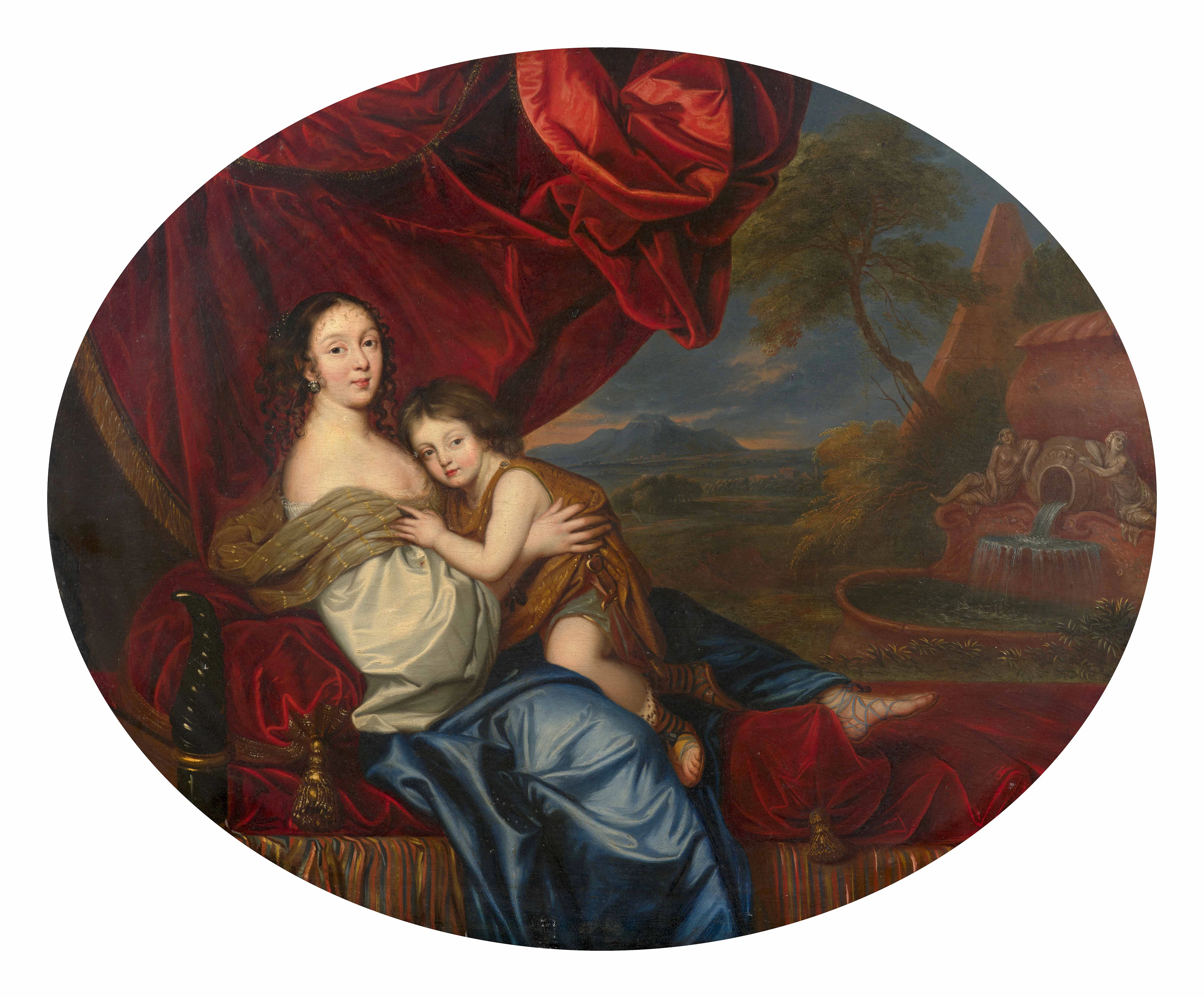 Louis Ferdinand ELLE, dit l'Aîné Paris, 1612 - 1689 Portrait d'une