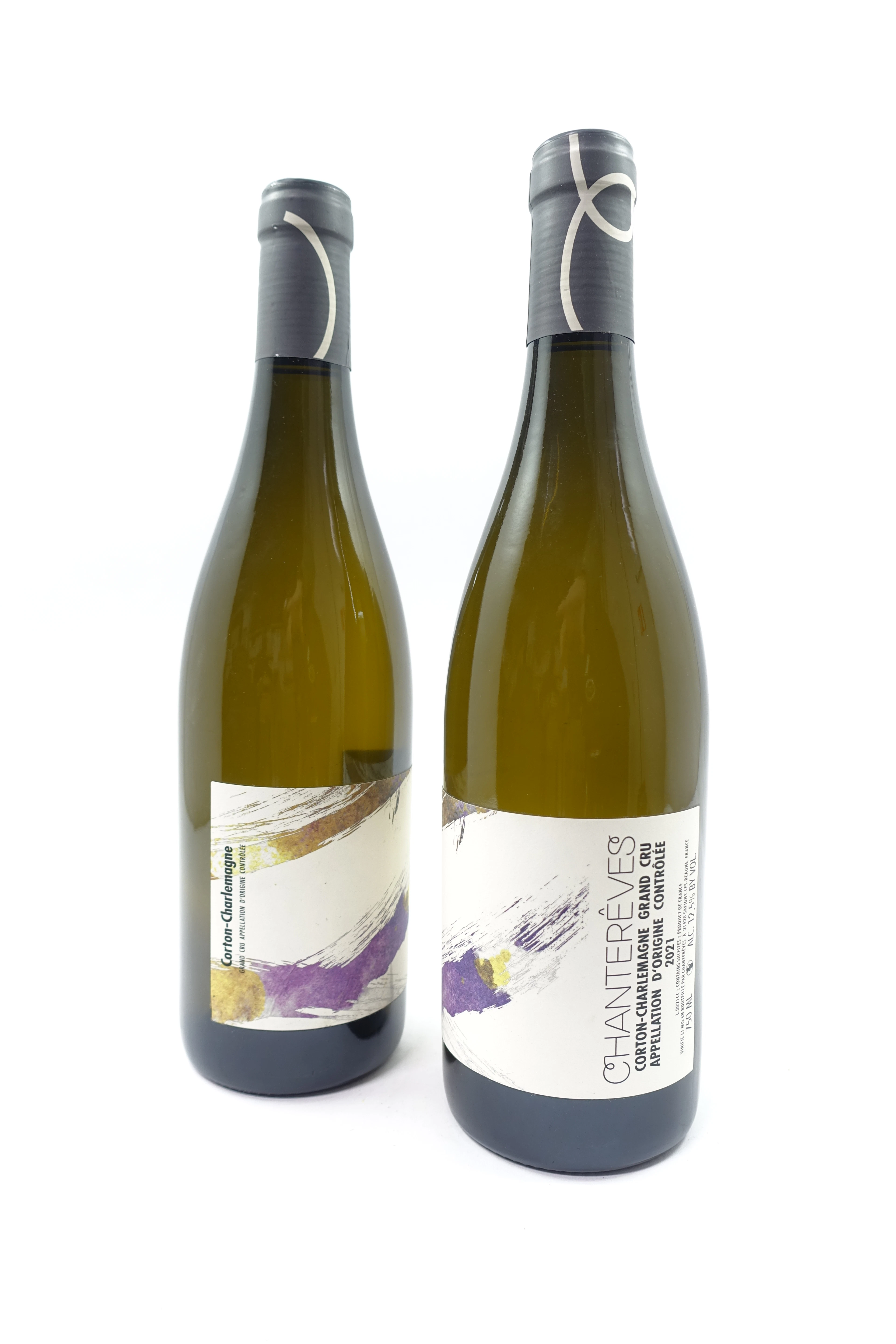 2 bts CORTON CHARLEMAGNE 2021 Grand Cru. Chanterêves
