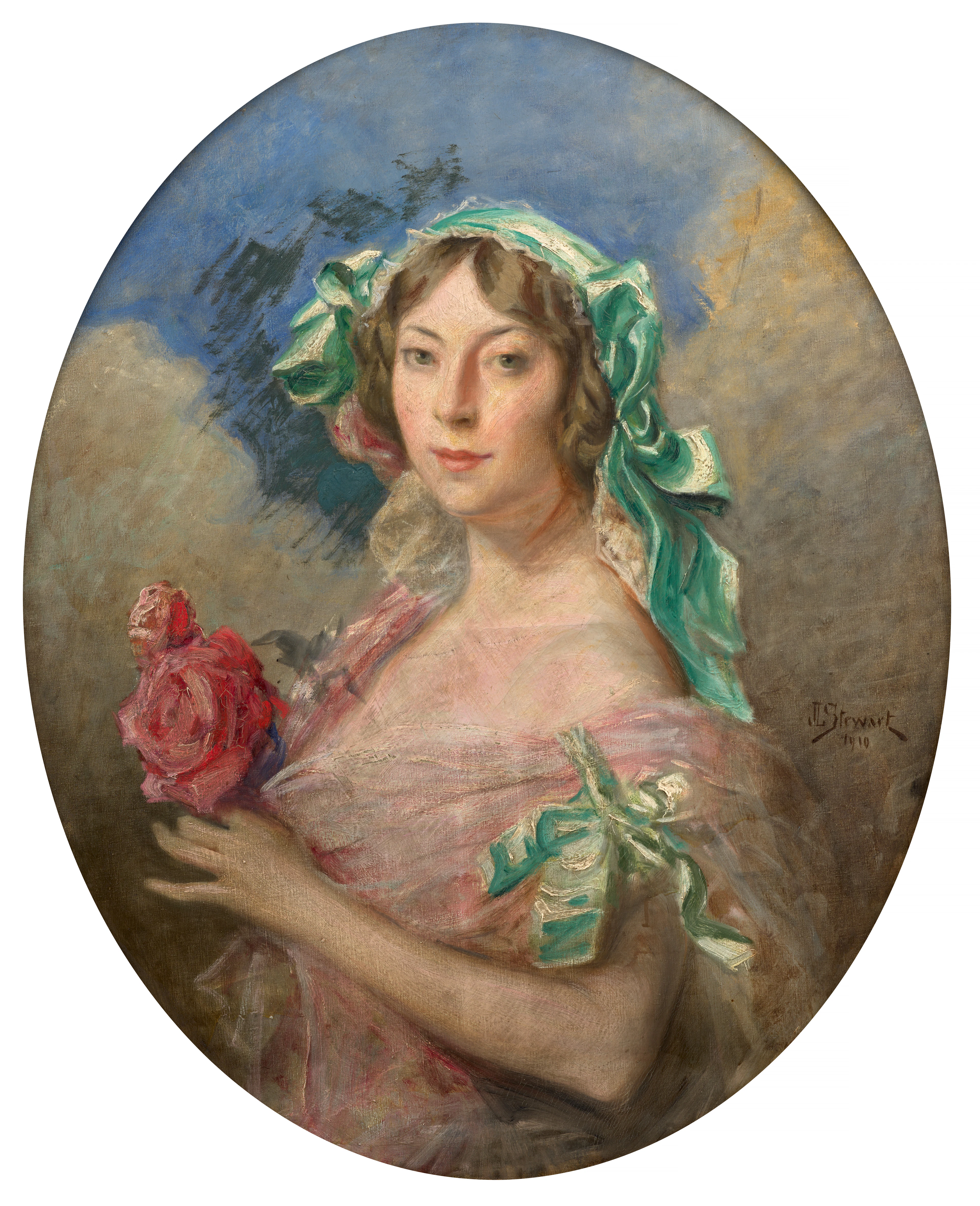 Julius LeBlanc STEWART Philadelphie, 1855 - Paris, 1919 Portrait de
