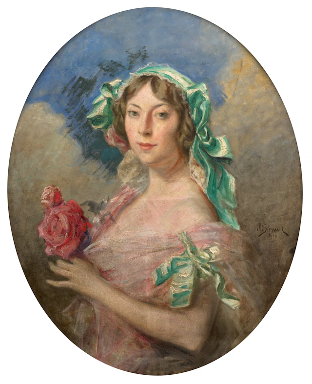 Julius LeBlanc STEWART Philadelphie, 1855 - Paris, 1919 Portrait de