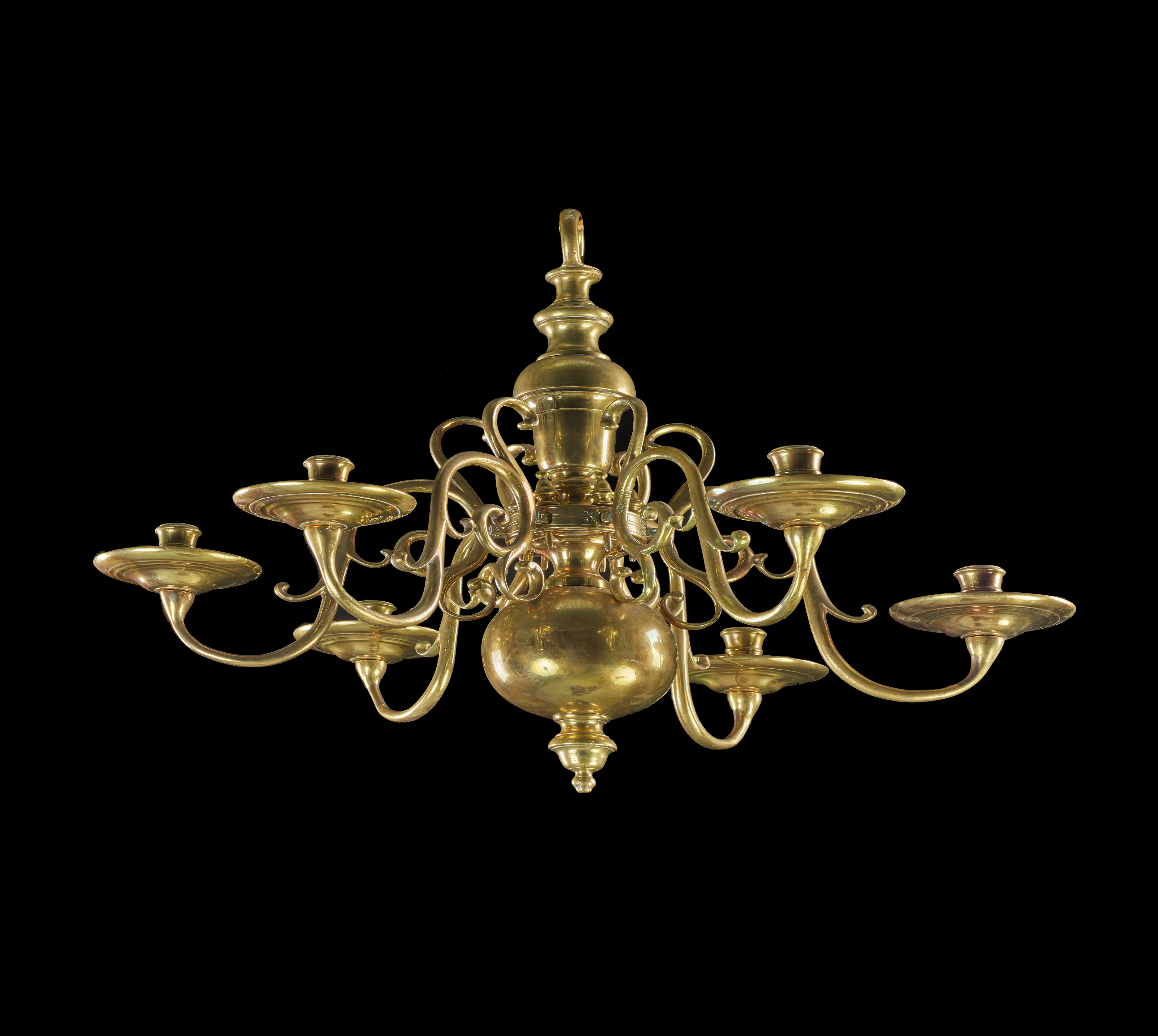 LUSTRE DE STYLE BAROQUE HOLLANDAIS