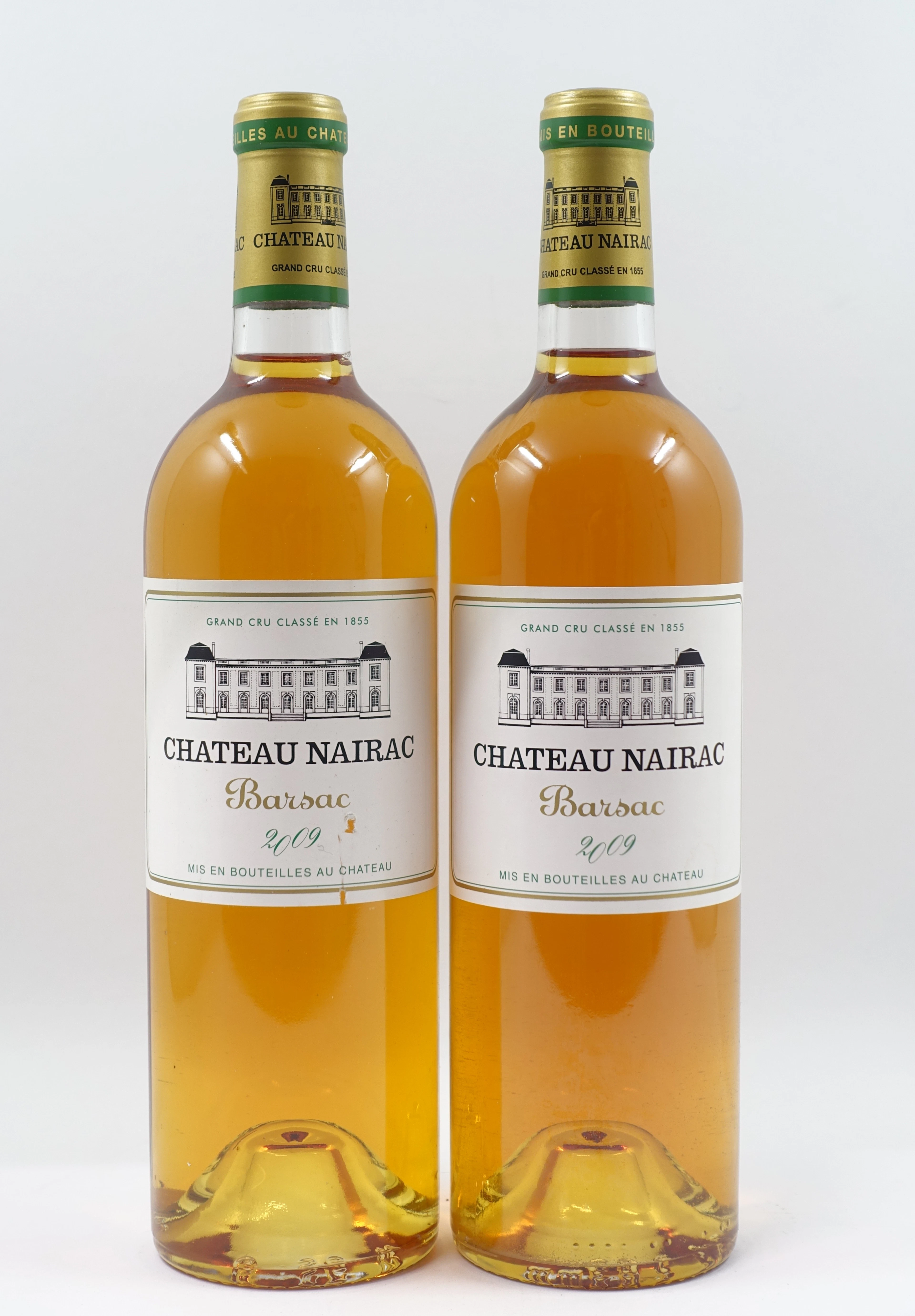 6 bts CH NAIRAC 2009 2è cru Sauternes