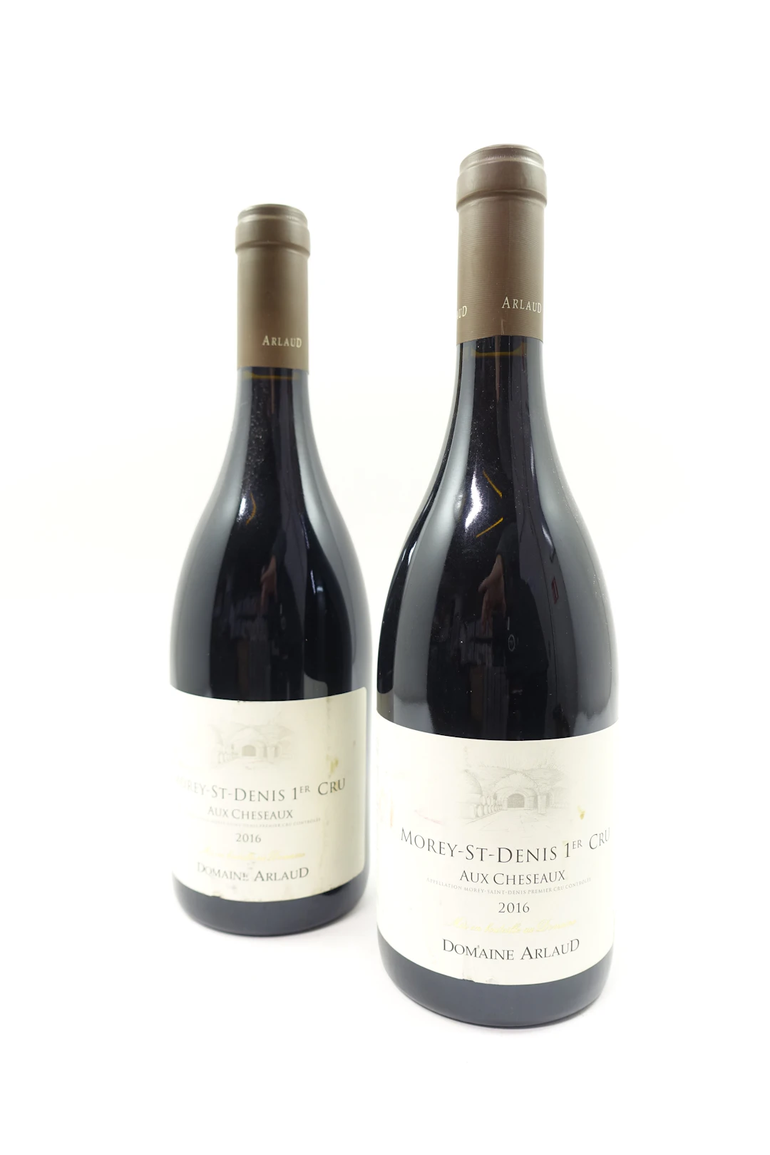 2 bts MOREY SAINT DENIS 2016 1er Cru Aux Cheseaux. Domaine Arlaud
