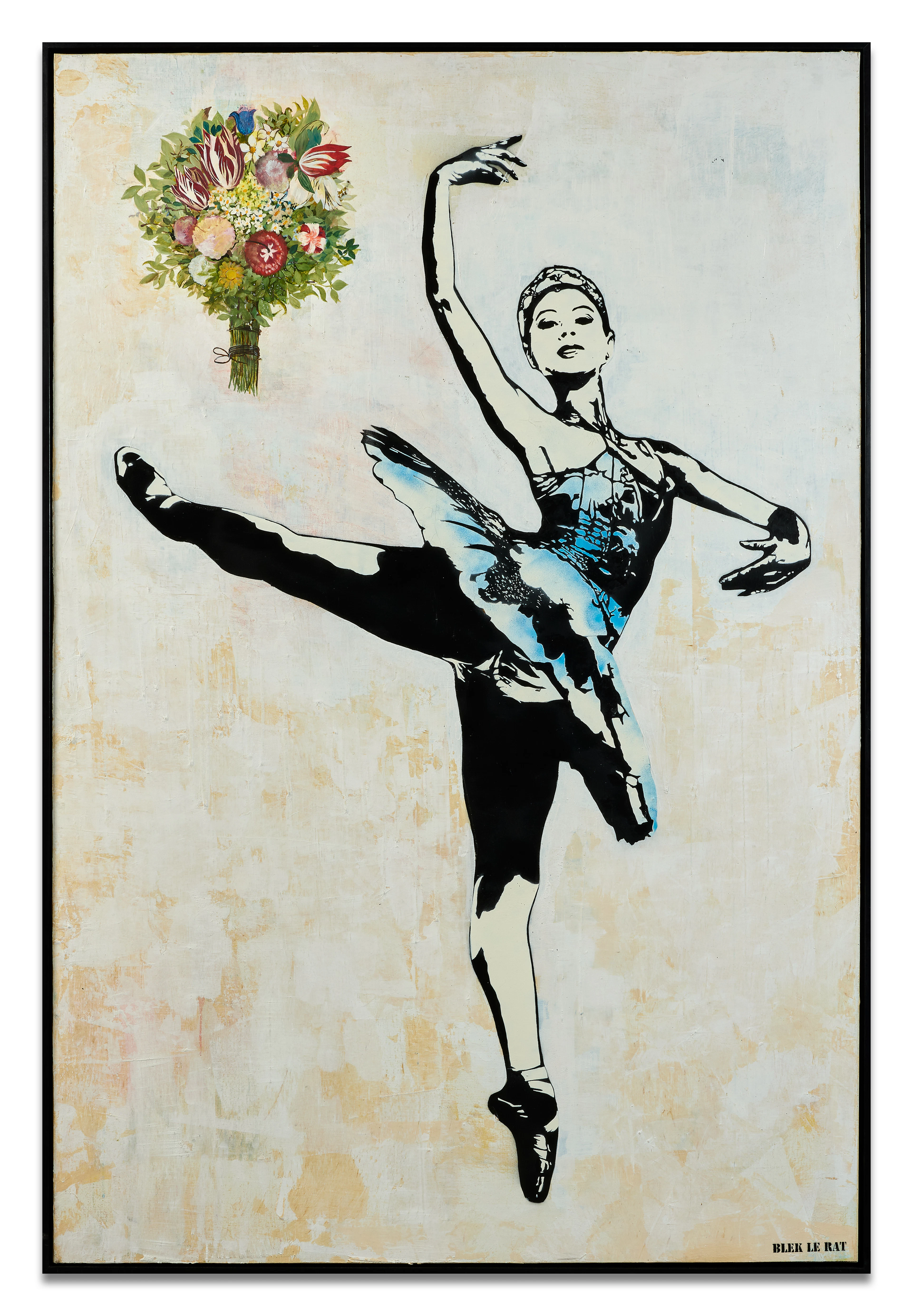 BLEK LE RAT Français - Né en 1951 Danseuse étoile - 2012