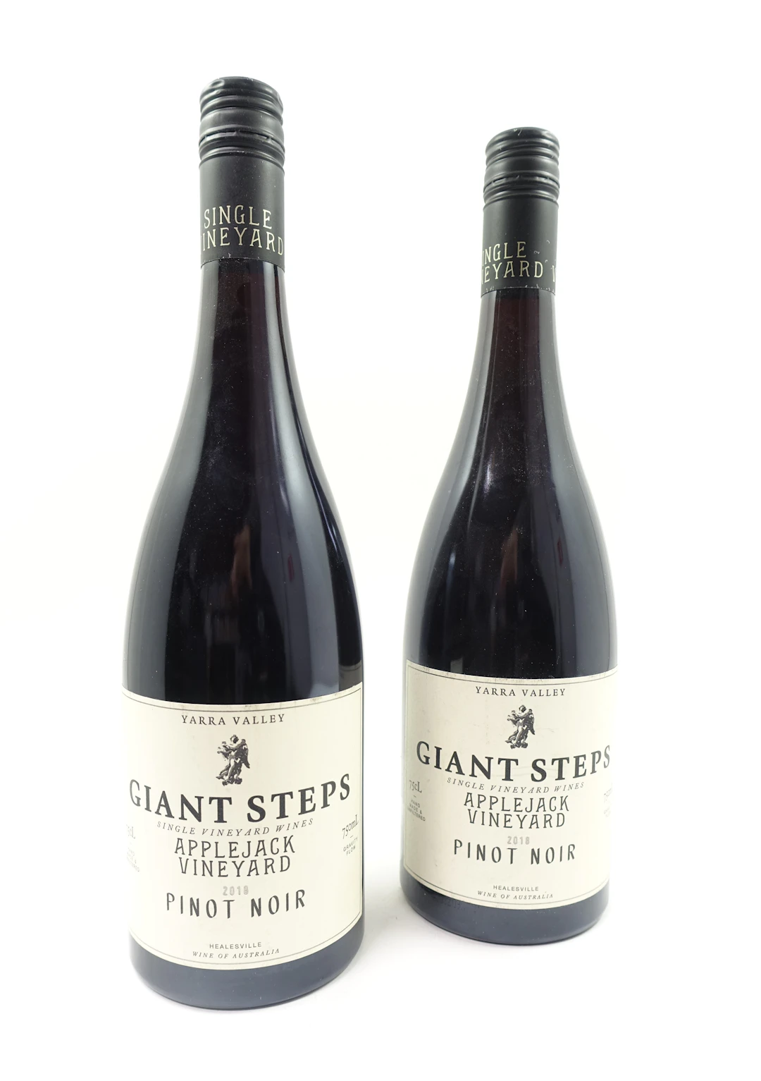 2 bts AUSTRALIE - GIANT STEPS 2018 Pinot Noir. Applejack Vineyard. Yarra Valley