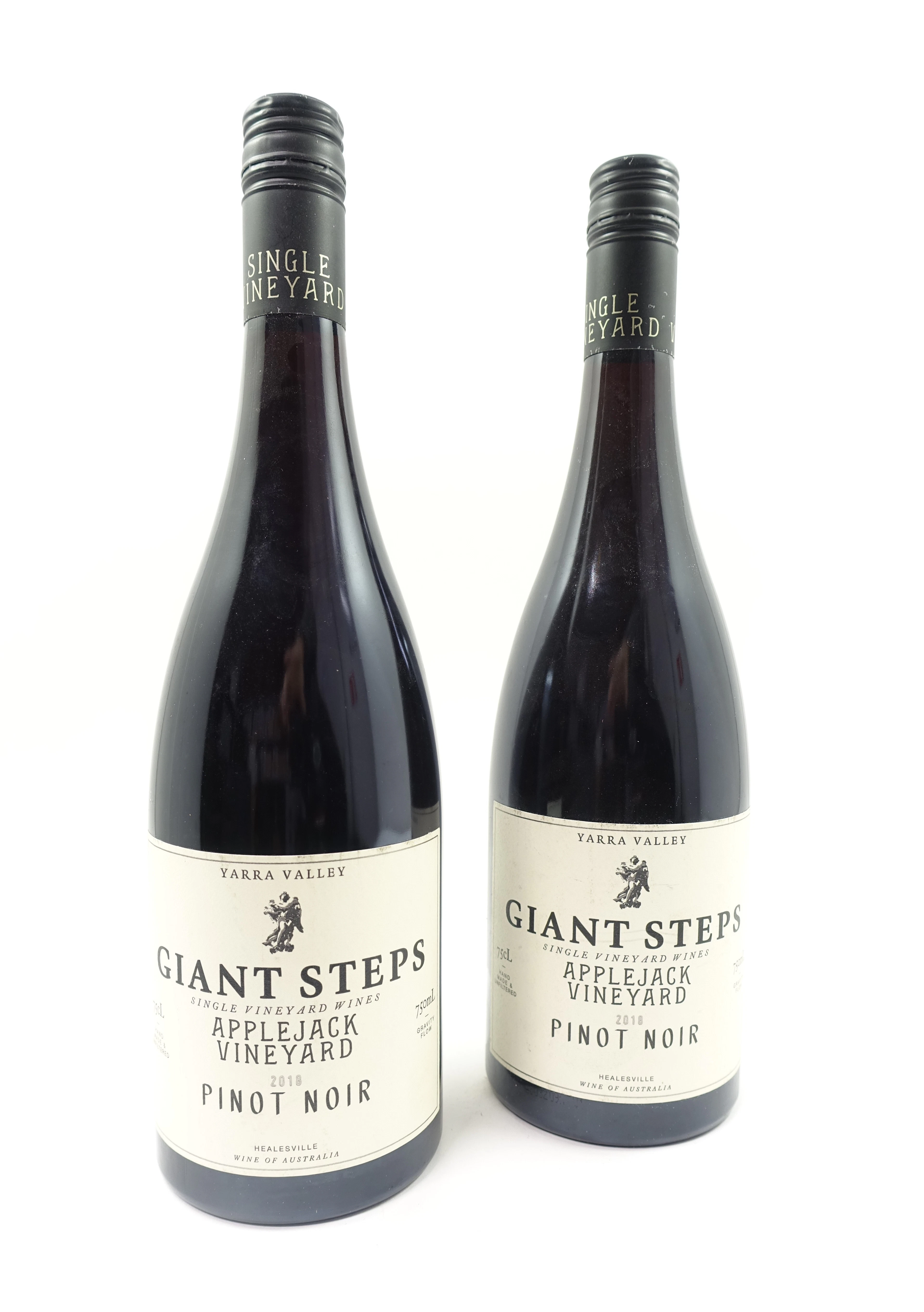 2 bts AUSTRALIE - GIANT STEPS 2018 Pinot Noir. Applejack Vineyard. Yarra Valley