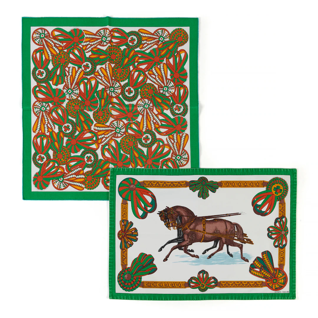 HERMÈS COCARDE Placemats and napkins