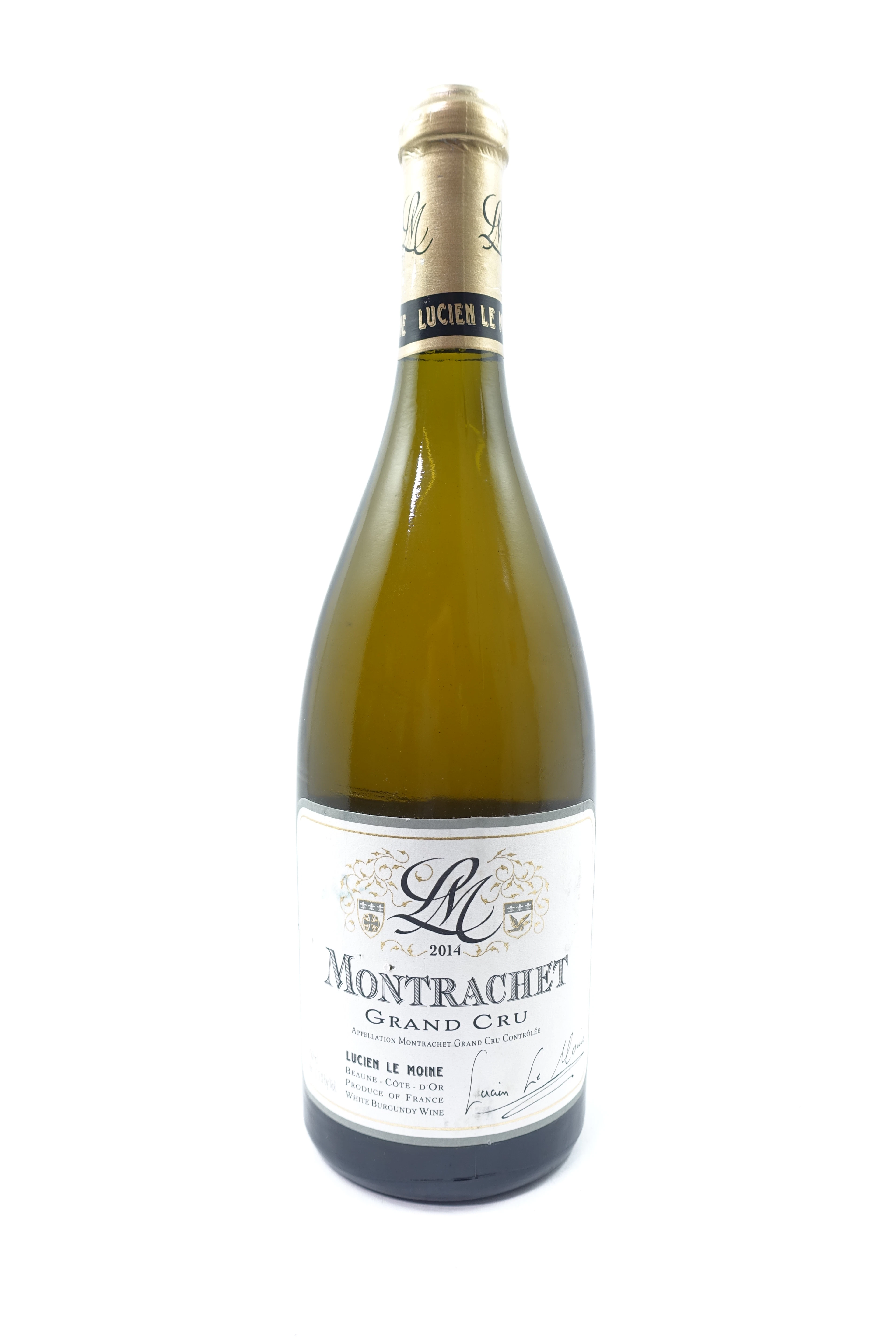 1 bt MONTRACHET 2014 Grand Cru. Lucien Le Moine