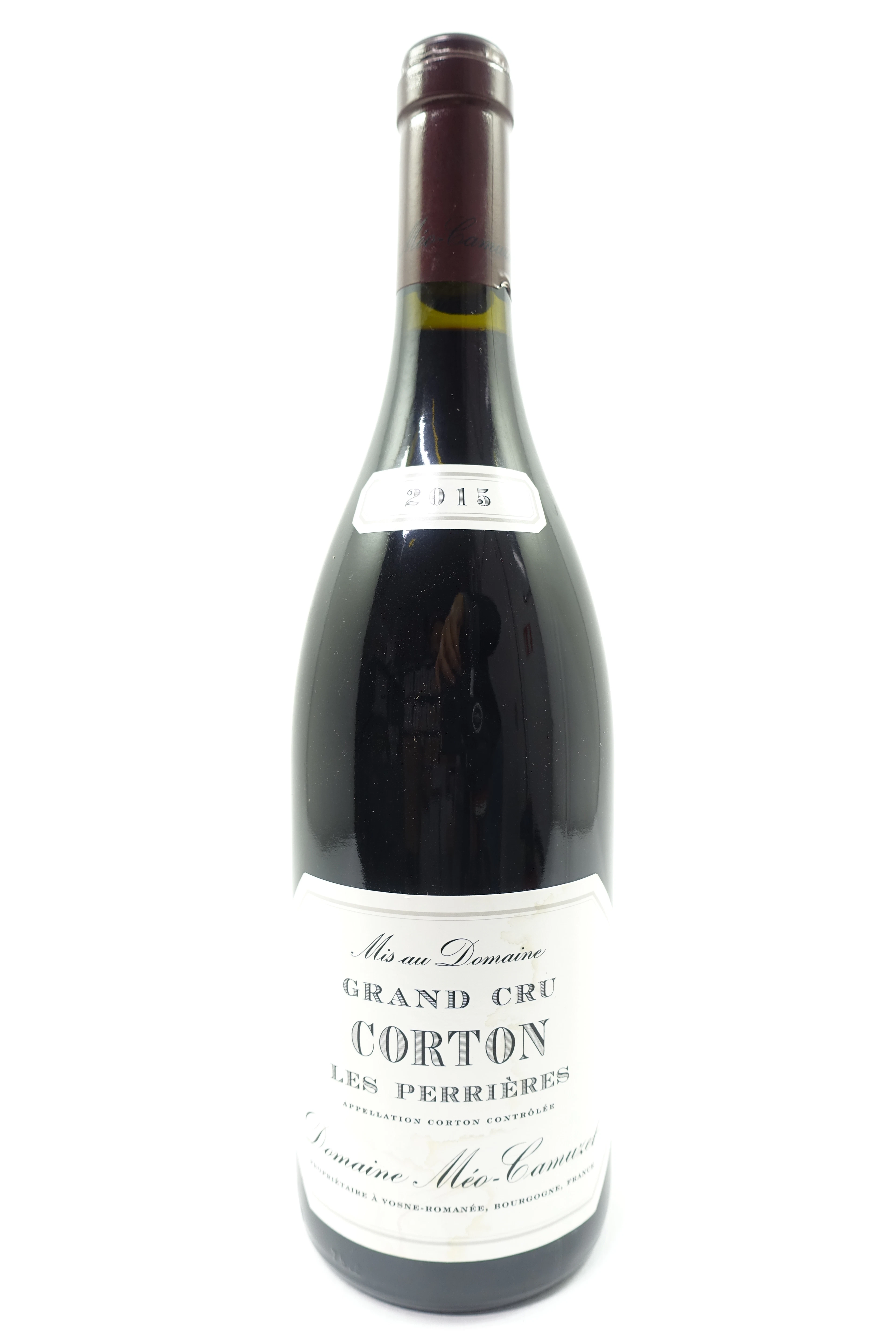 1 bt CORTON 2015 Grand Cru Les Perrières. Domaine Méo Camuzet