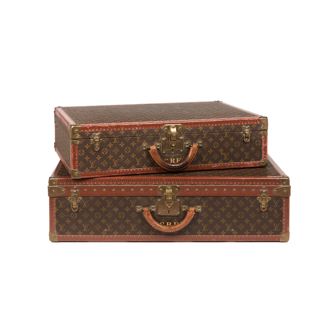 LOUIS VUITTON ALZER 80 and 70 Pair of suitcase
