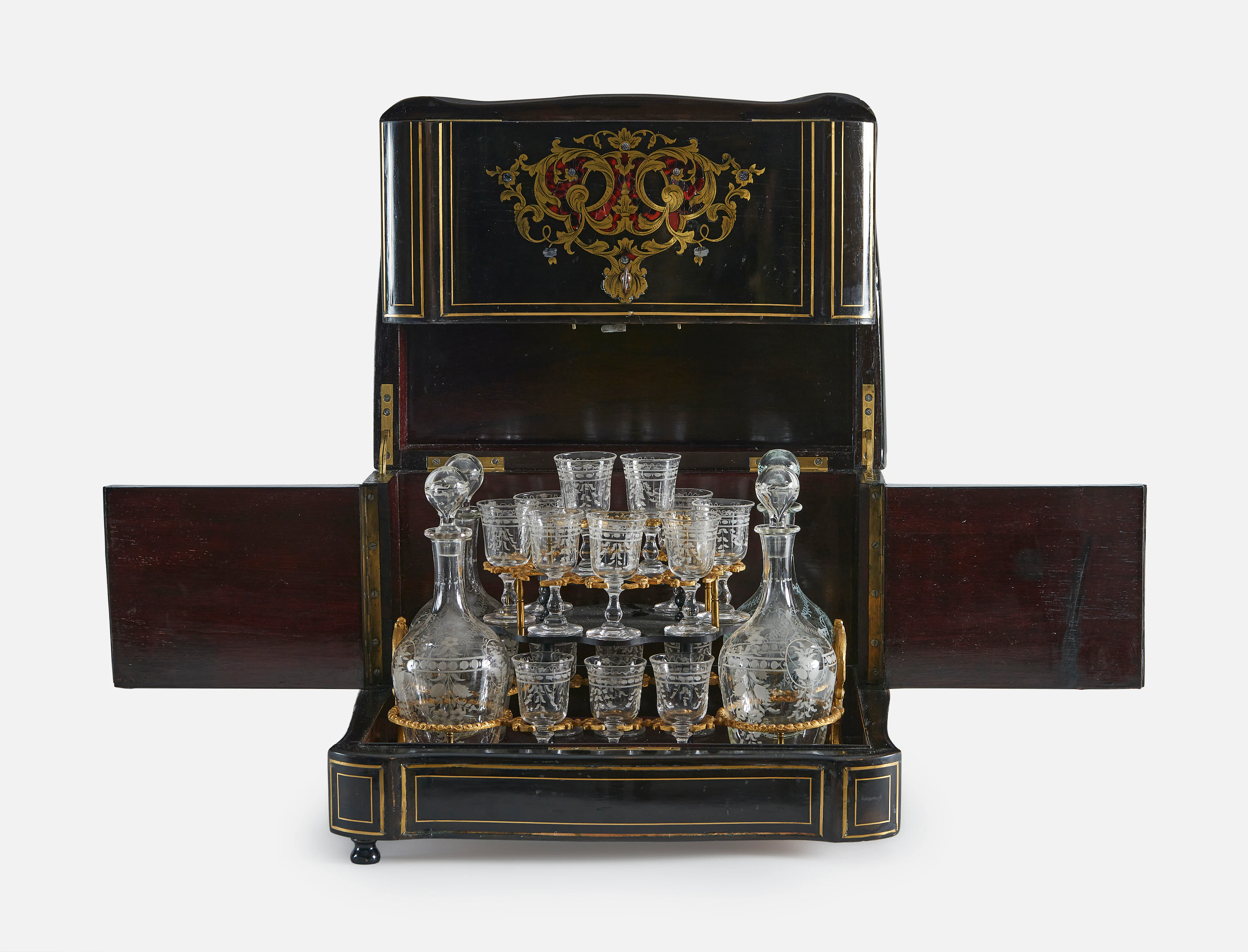 CAVE À LIQUEUR D'ÉPOQUE NAPOLÉON III