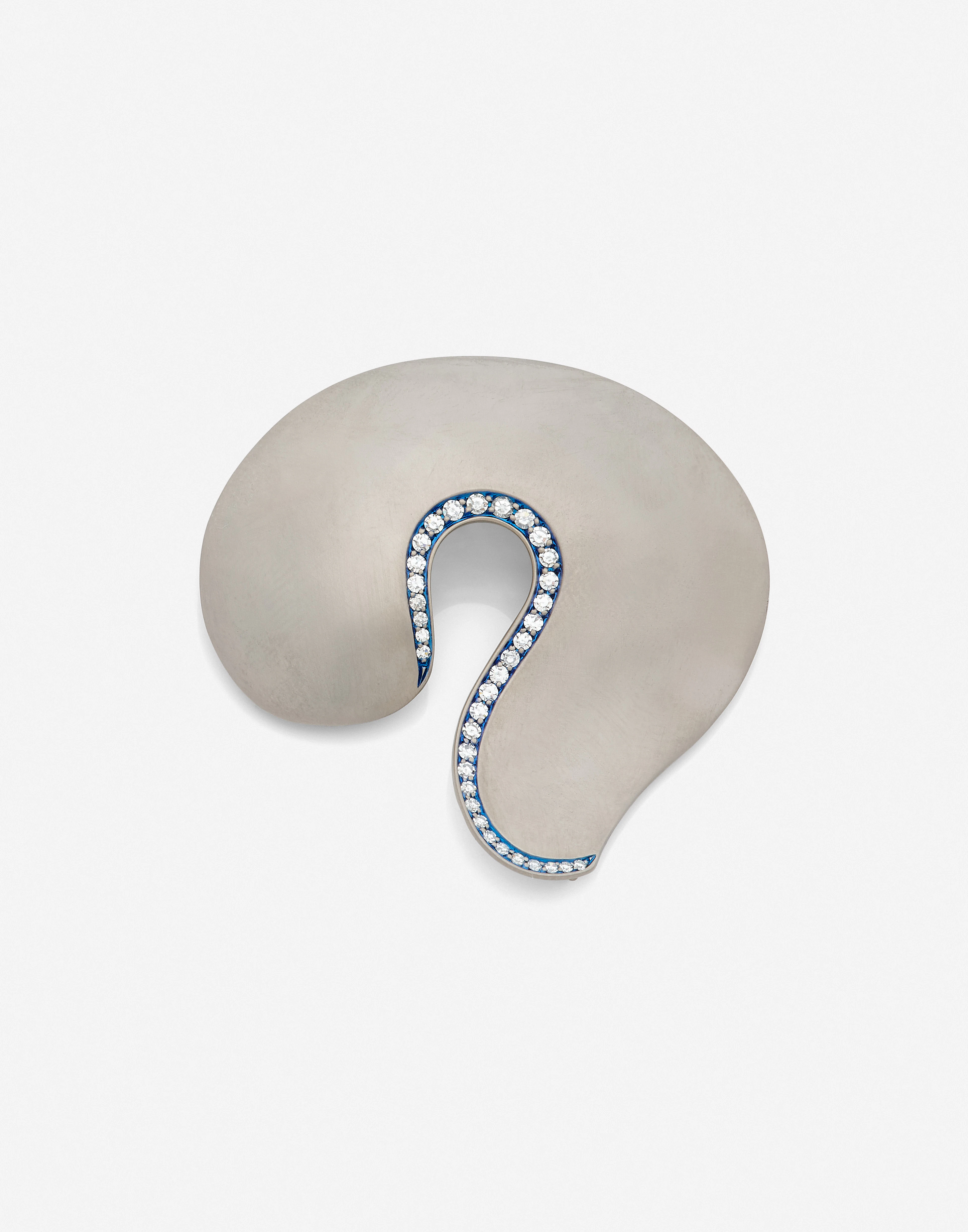 Margherita BURGENER Broche-pendentif "Question Mark"