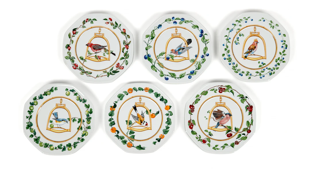 HERMÈS L'ETRIER PERCHOIR Eleven plates