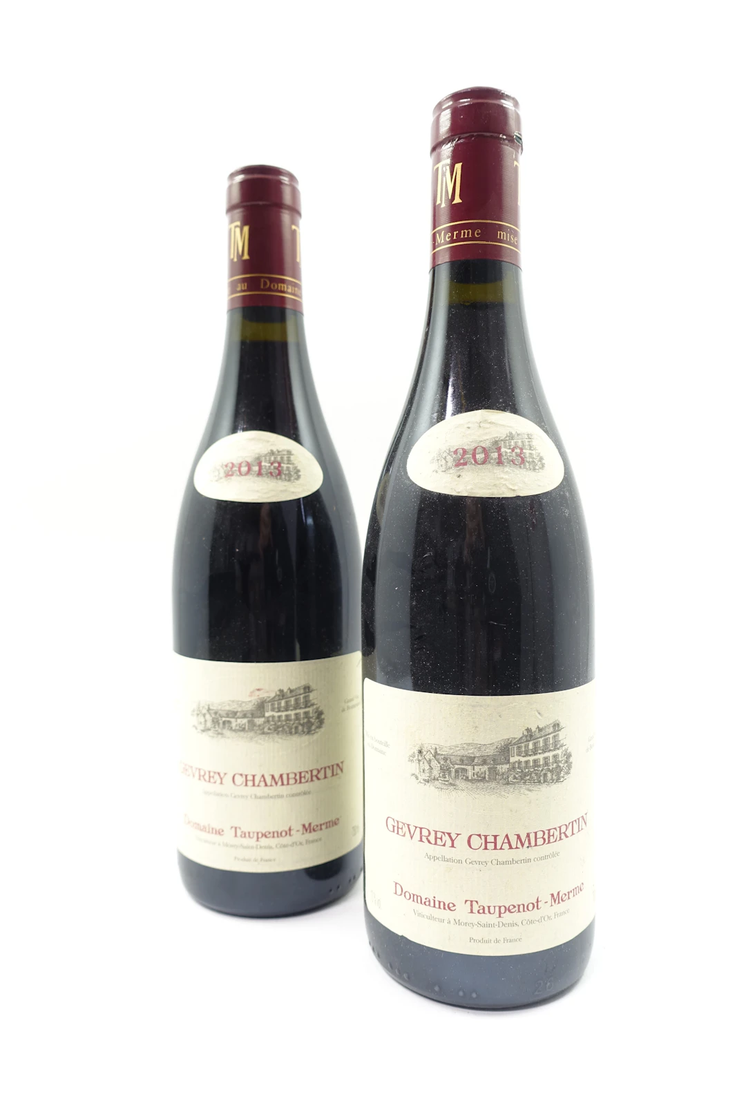 2 bts GEVREY CHAMBERTIN 2013 Domaine Taupenot-Merme
