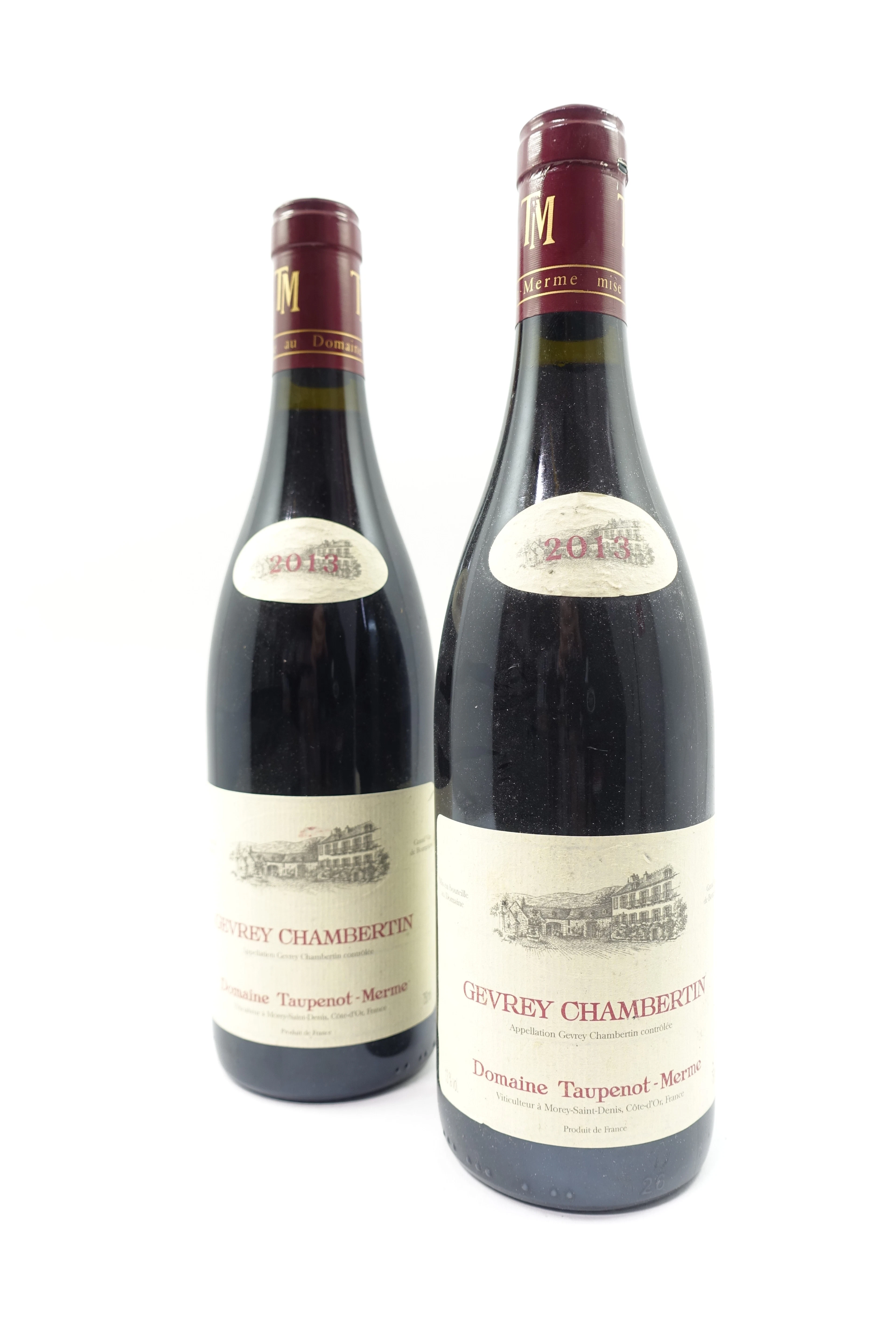 2 bts GEVREY CHAMBERTIN 2013 Domaine Taupenot-Merme
