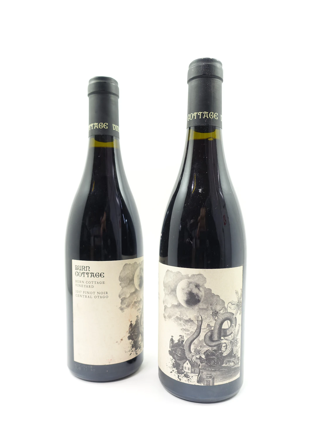 2 bts NOUVELLE ZELANDE - BURN COTTAGE 2017 Pinot Noir. Central Otago