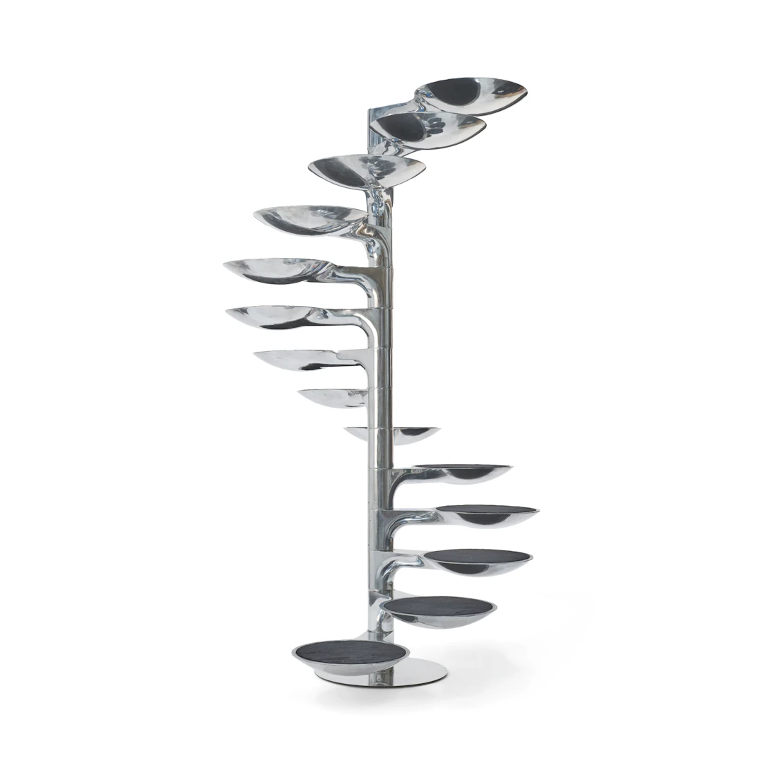 René FRICHETEAU 1942-2019 Escalier - circa 1970