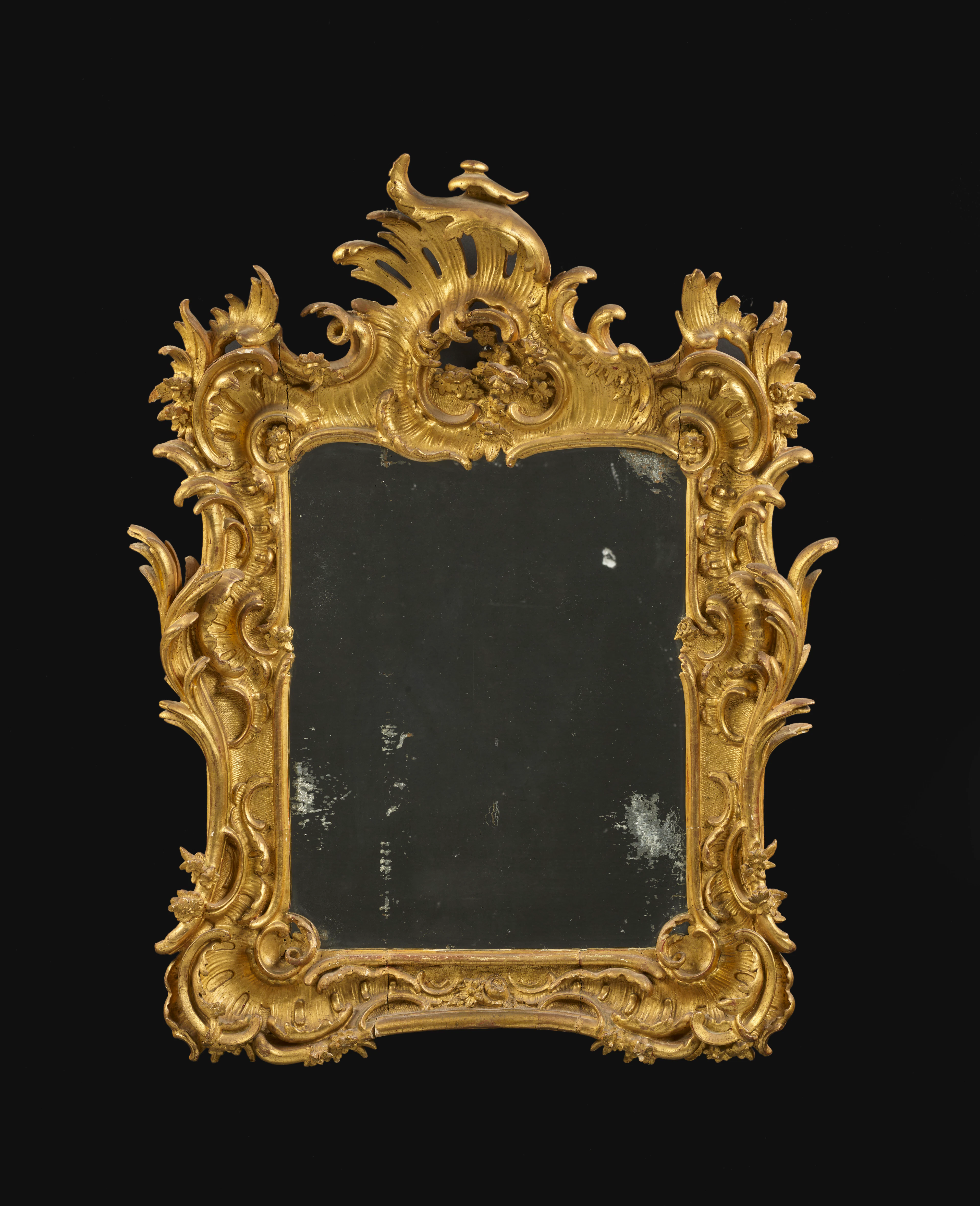 MIROIR ALLEMAND D'ÉPOQUE ROCOCO, MUNICH