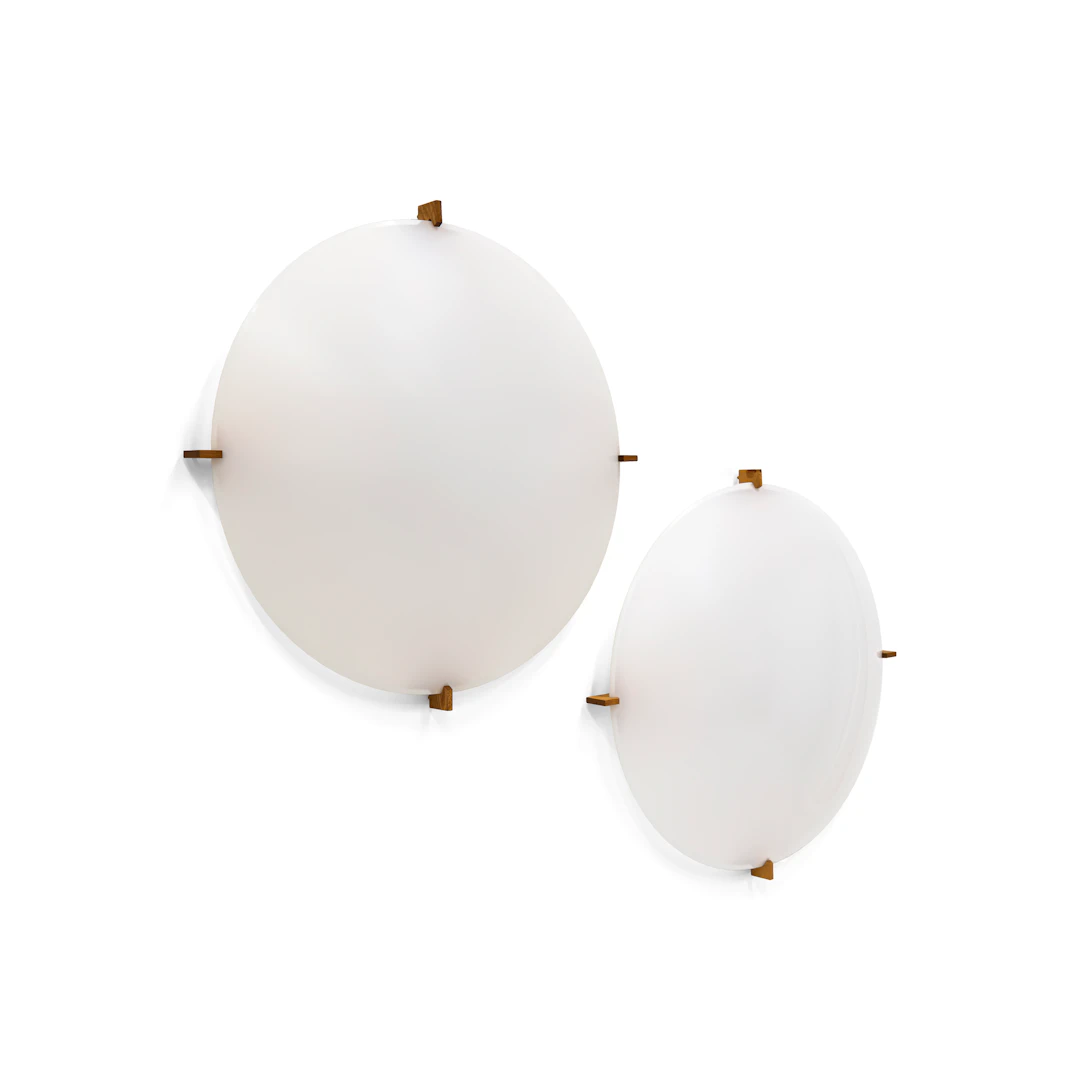 Uno & Osten KRISTIANSSON Paire de plafonniers « Plafo » - circa 1960