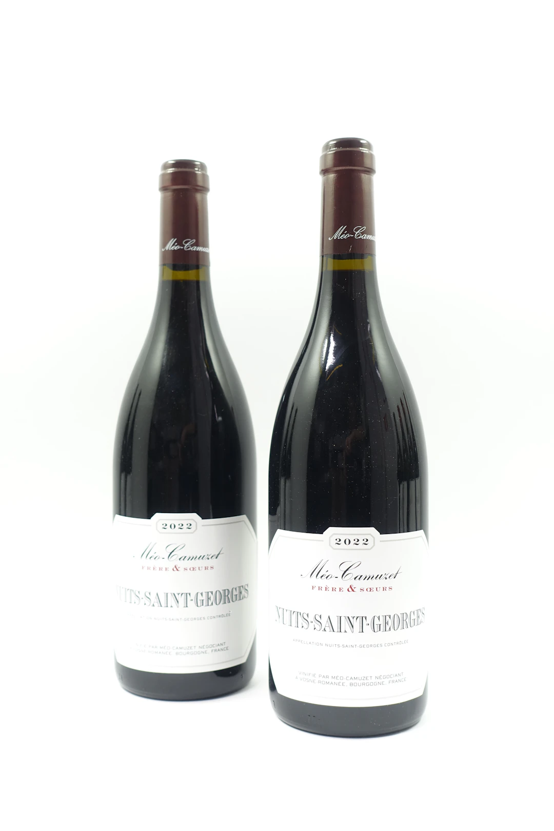 2 bts NUITS SAINT GEORGES 2022 Méo Camuzet Frère & Soeurs