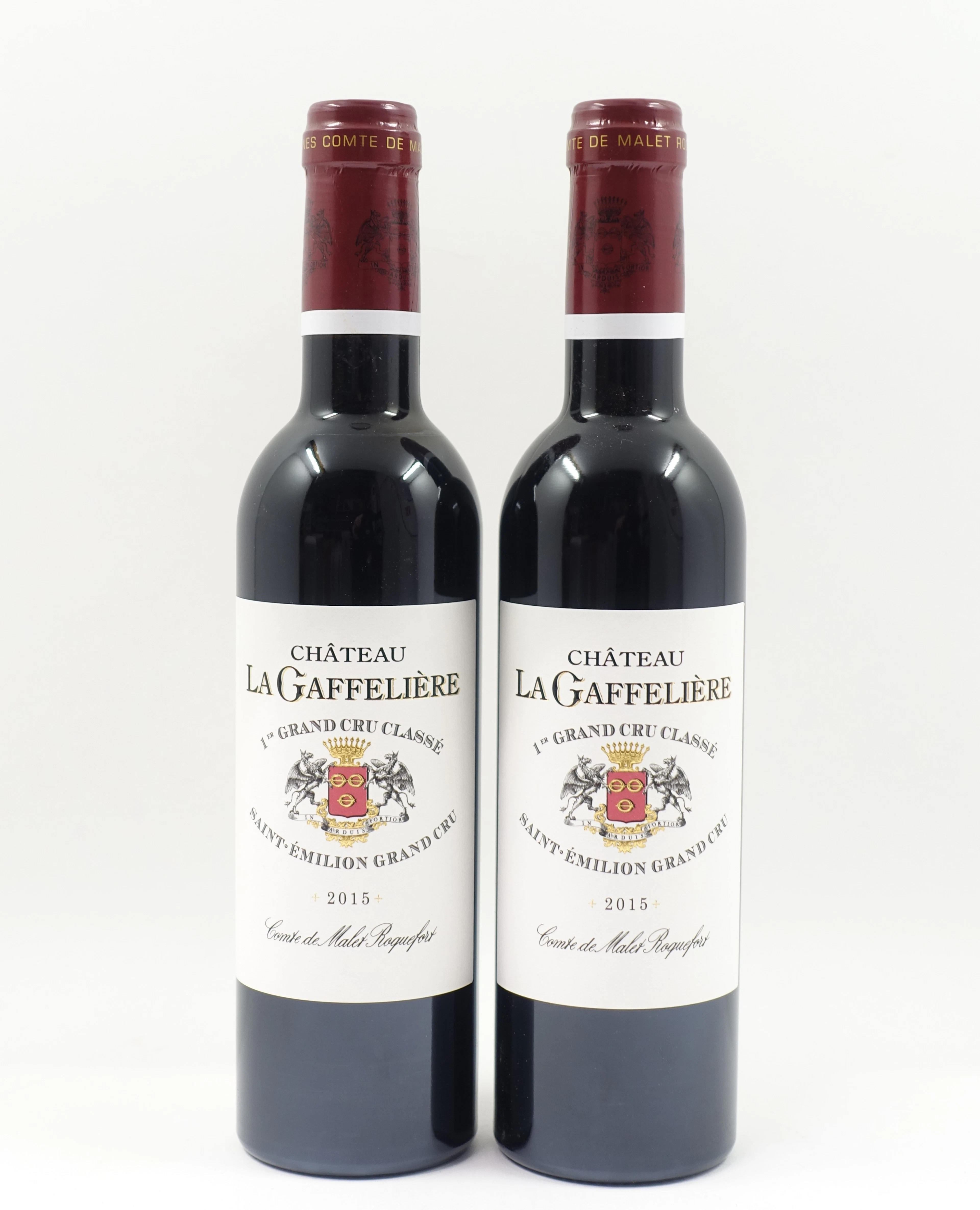 8 demi-bts CH LA GAFFELIERE 2015 1er GCC (B) Saint Emilion