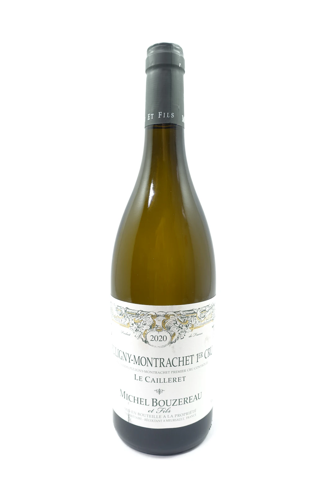 1 bt PULIGNY MONTRACHET 2020 1er Cru Le Cailleret. Michel Bouzereau et fils