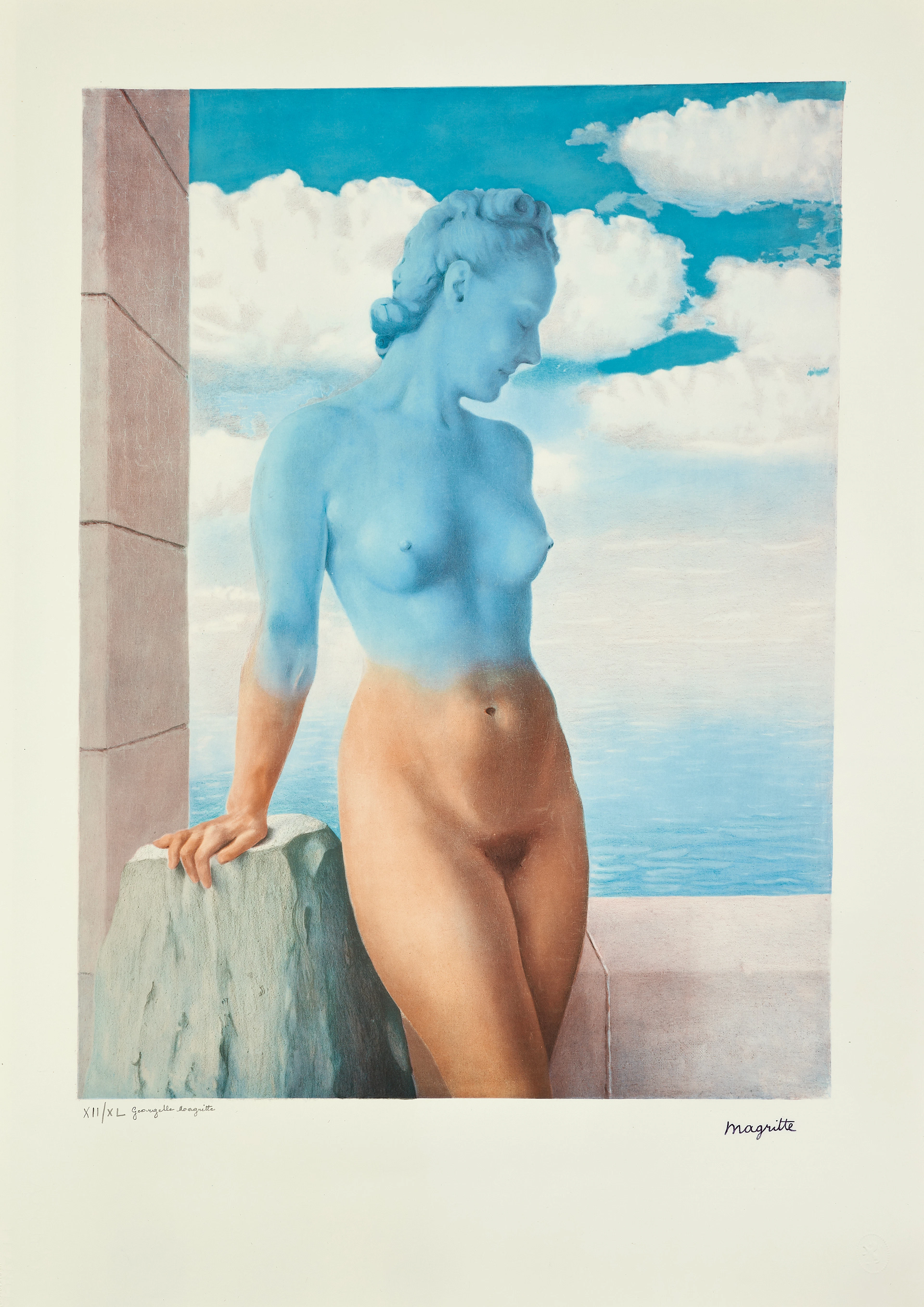 René MAGRITTE (d'après) La Magie Noire - 1979