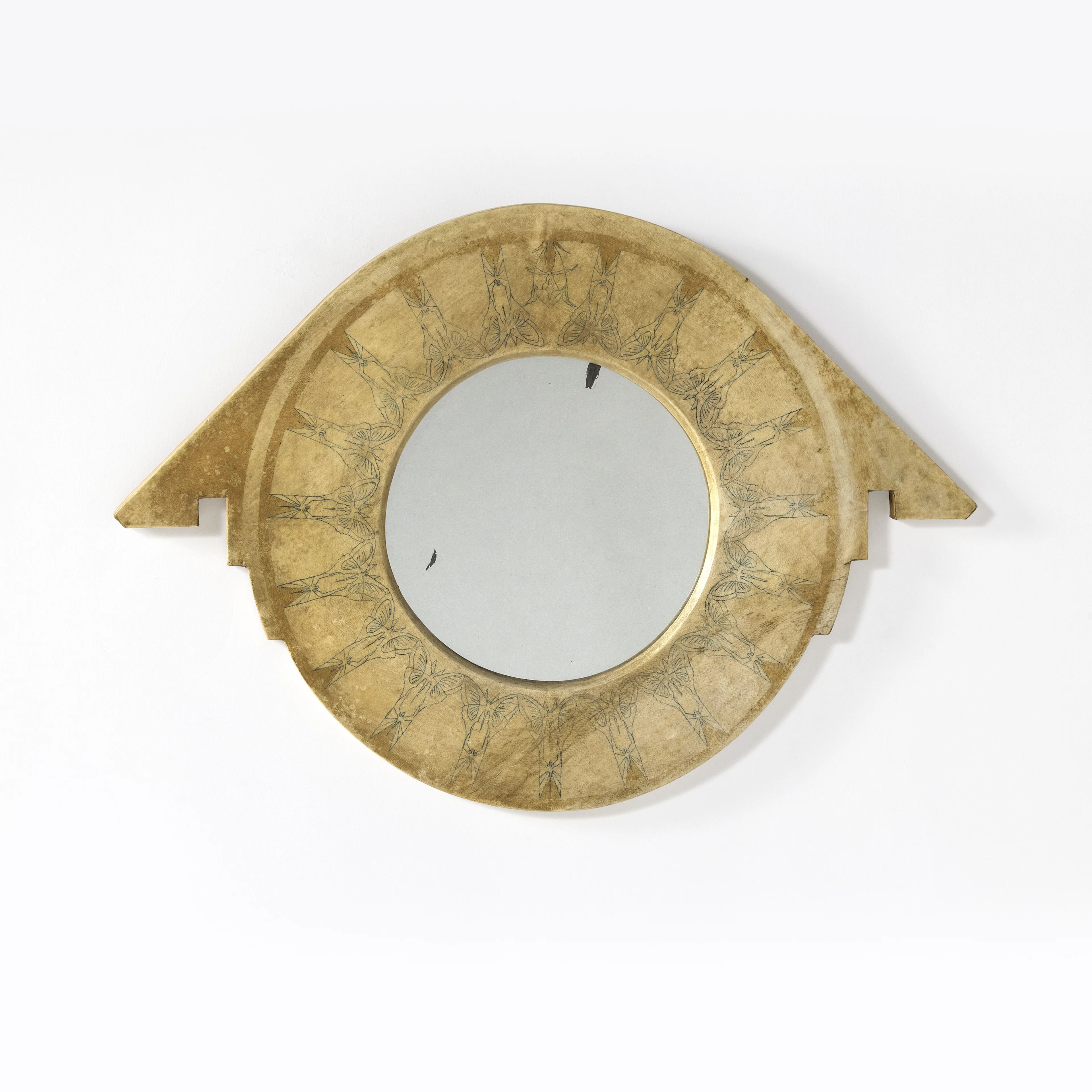 Carlo BUGATTI 1855-1940 Miroir - circa 1902