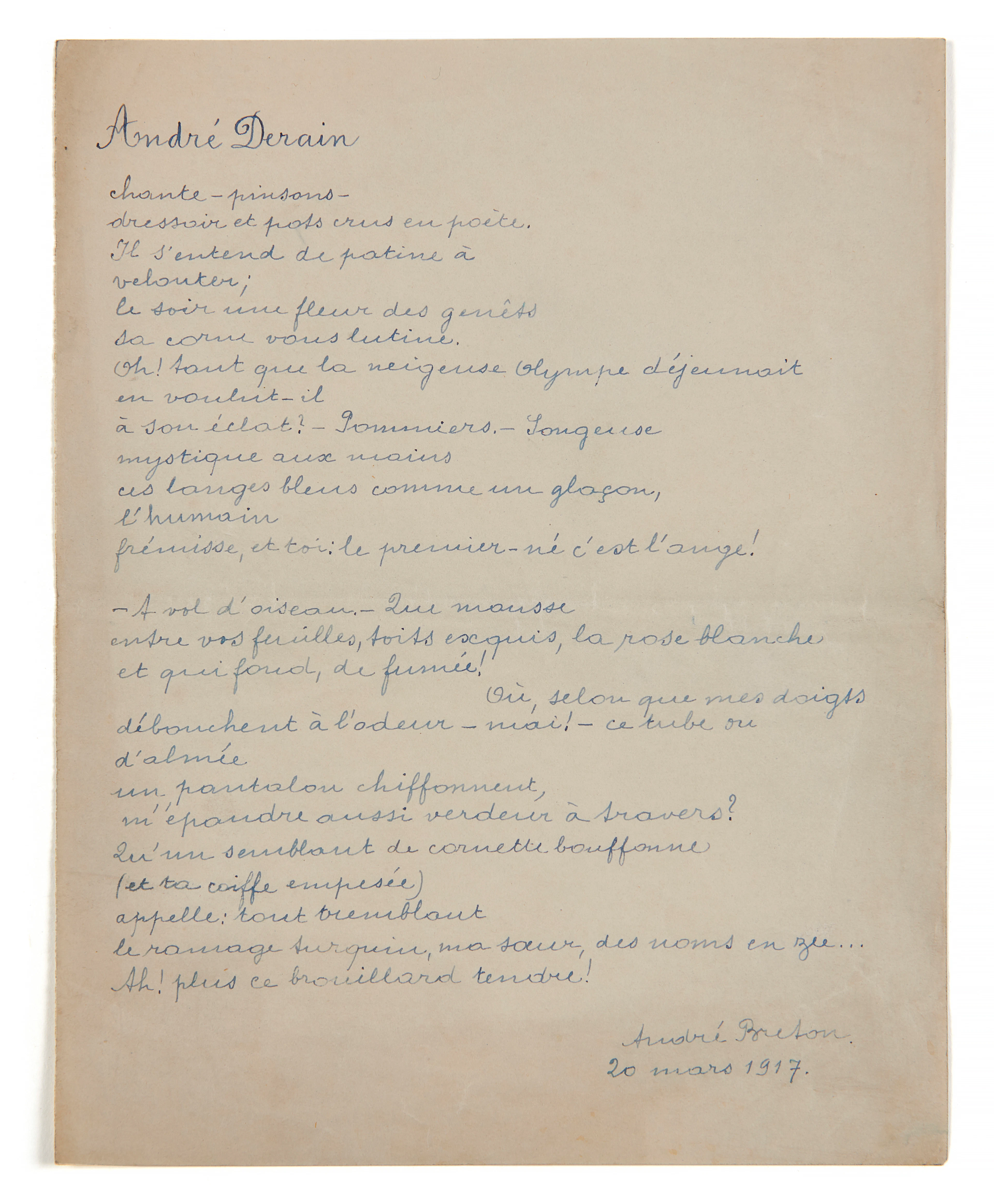- BRETON (André)