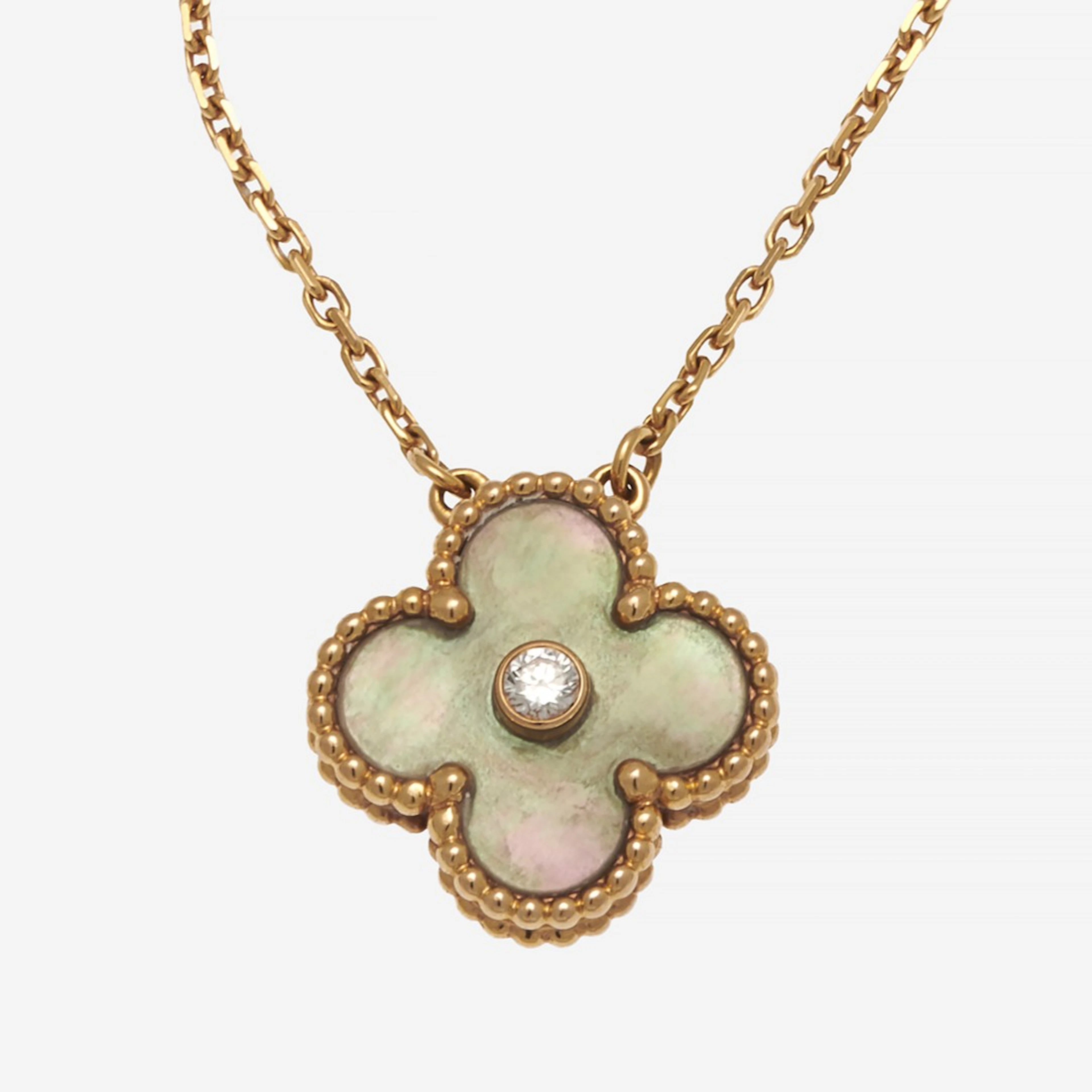 VAN CLEEF & ARPELS Collier "Vintage Alhambra"