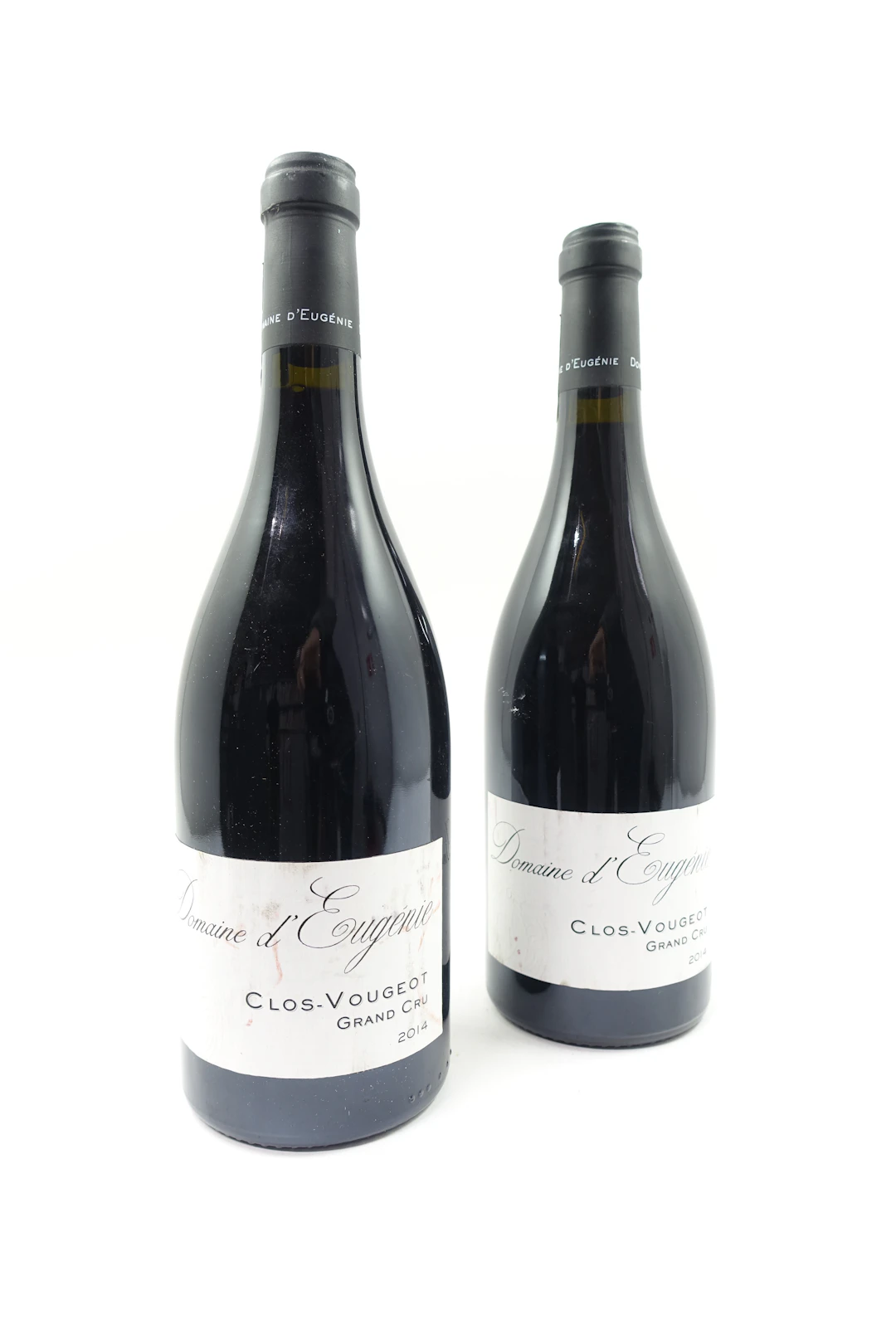 2 bts CLOS DE VOUGEOT 2014 Grand Cru. Domaine d'Eugénie