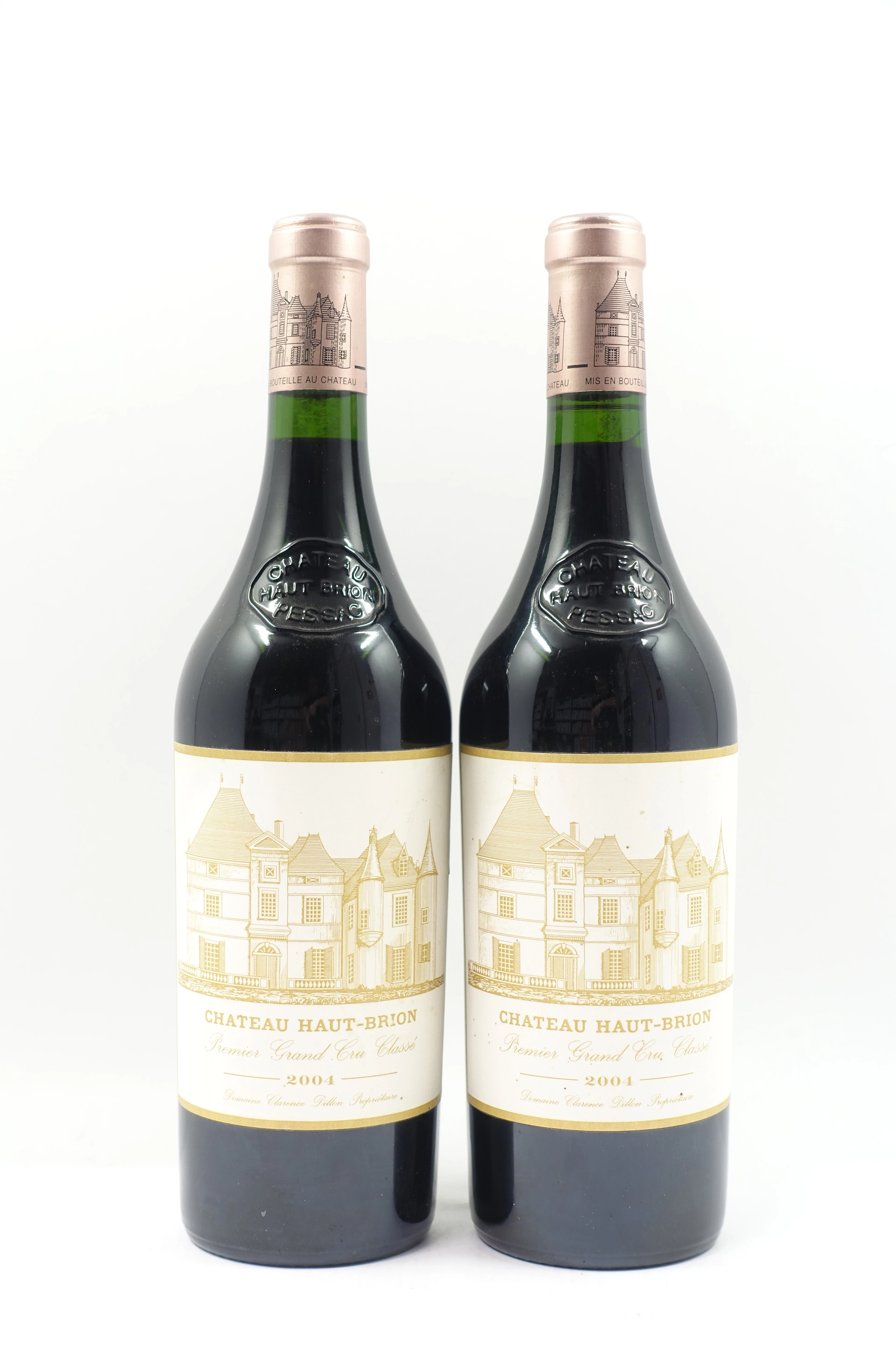 2 bts CH HAUT BRION 2004 1er GC Pessac Léognan