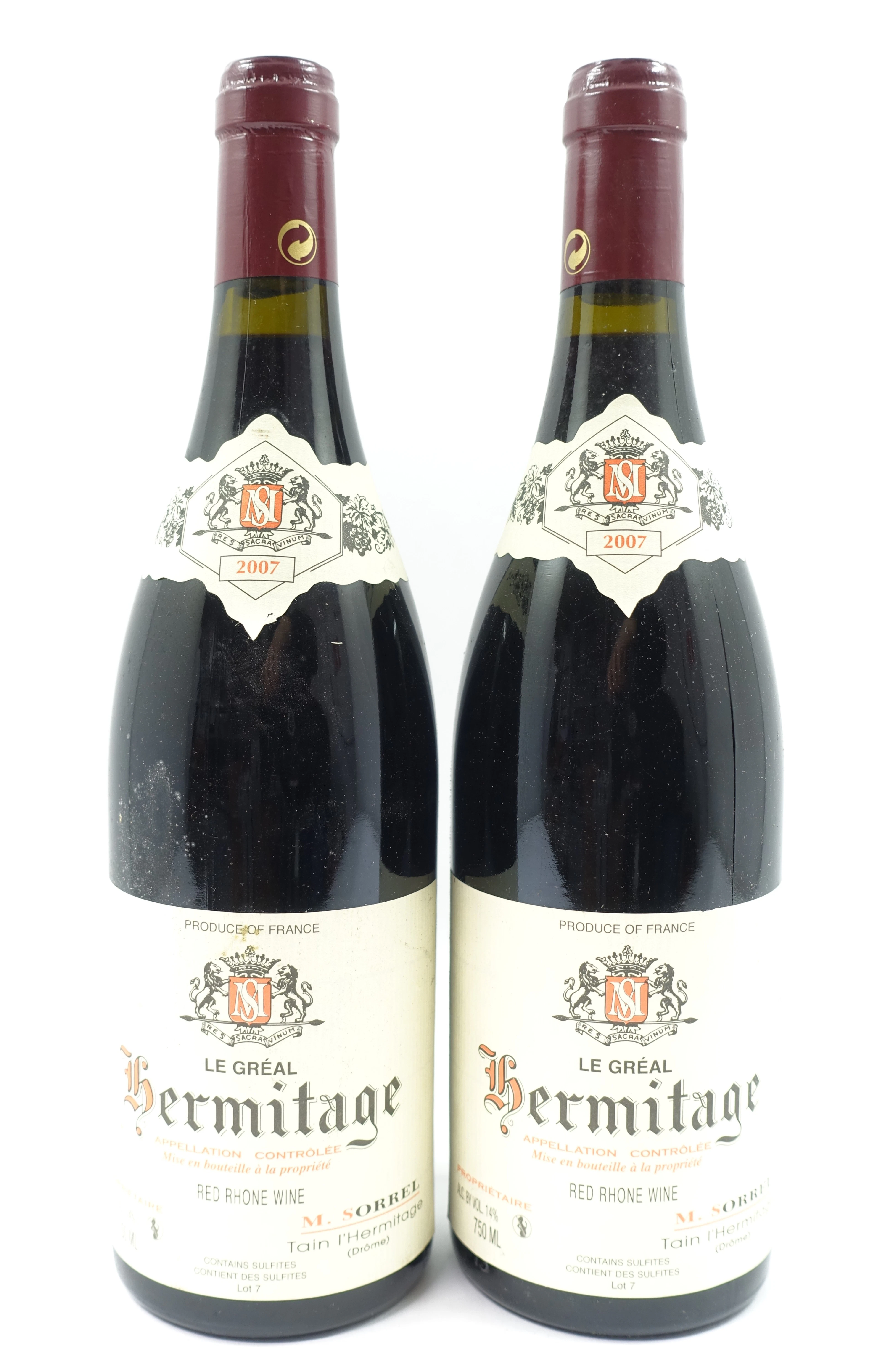 5 bts HERMITAGE 2007 Le Gréal. M.Sorrel